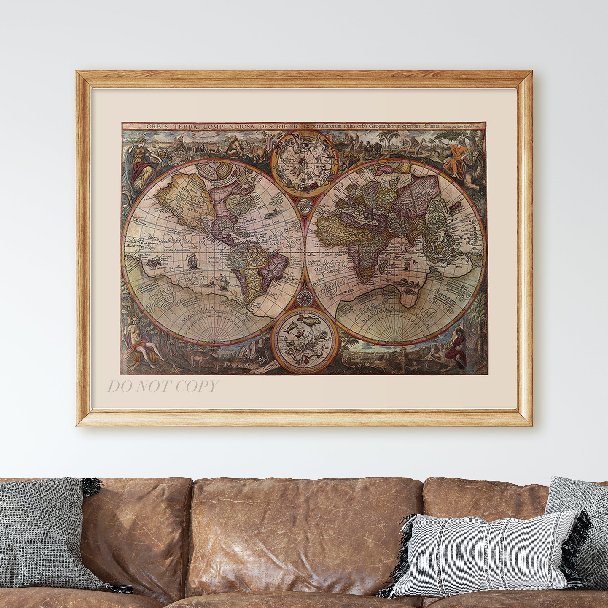 A Map of the World 1596 - Image 2