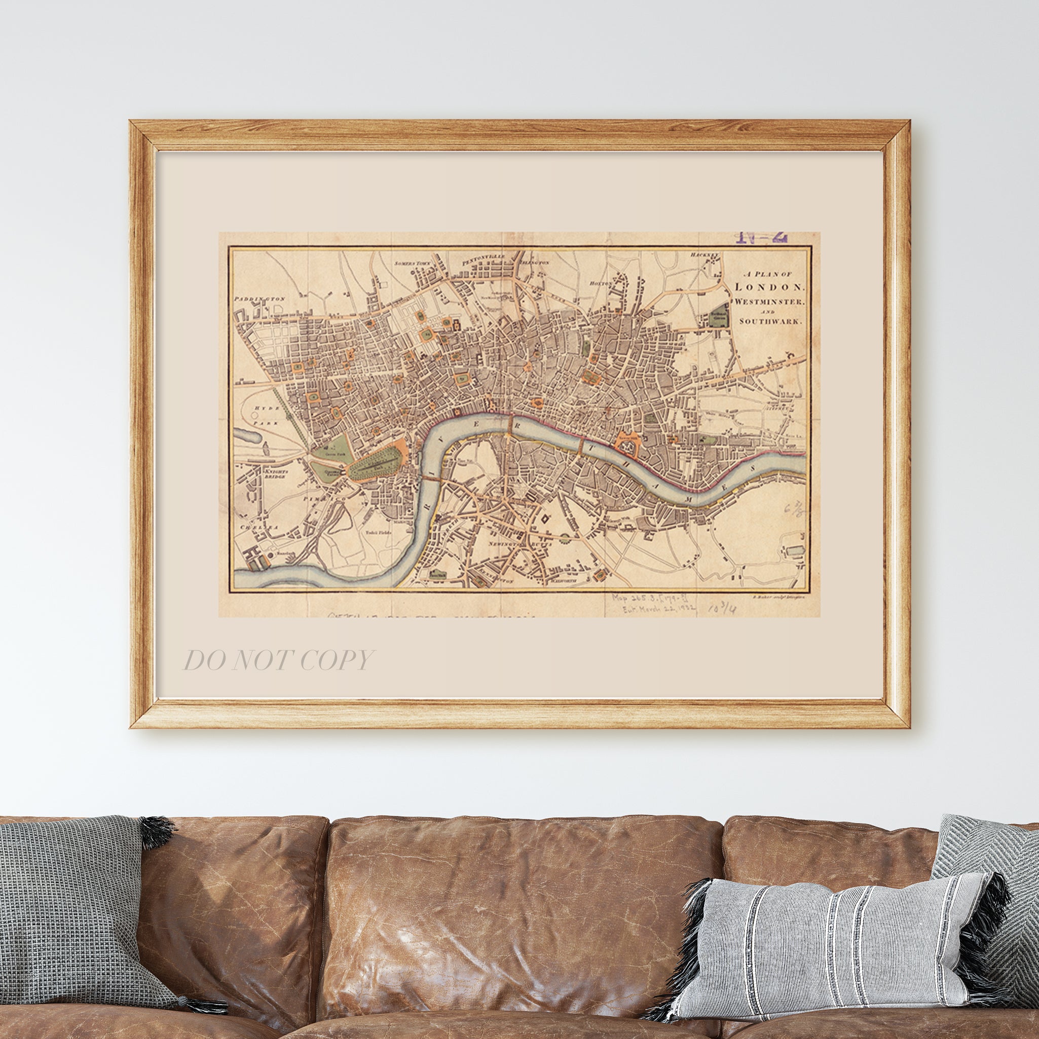 A Plan of London, Westminster, and Southwark - Image 2