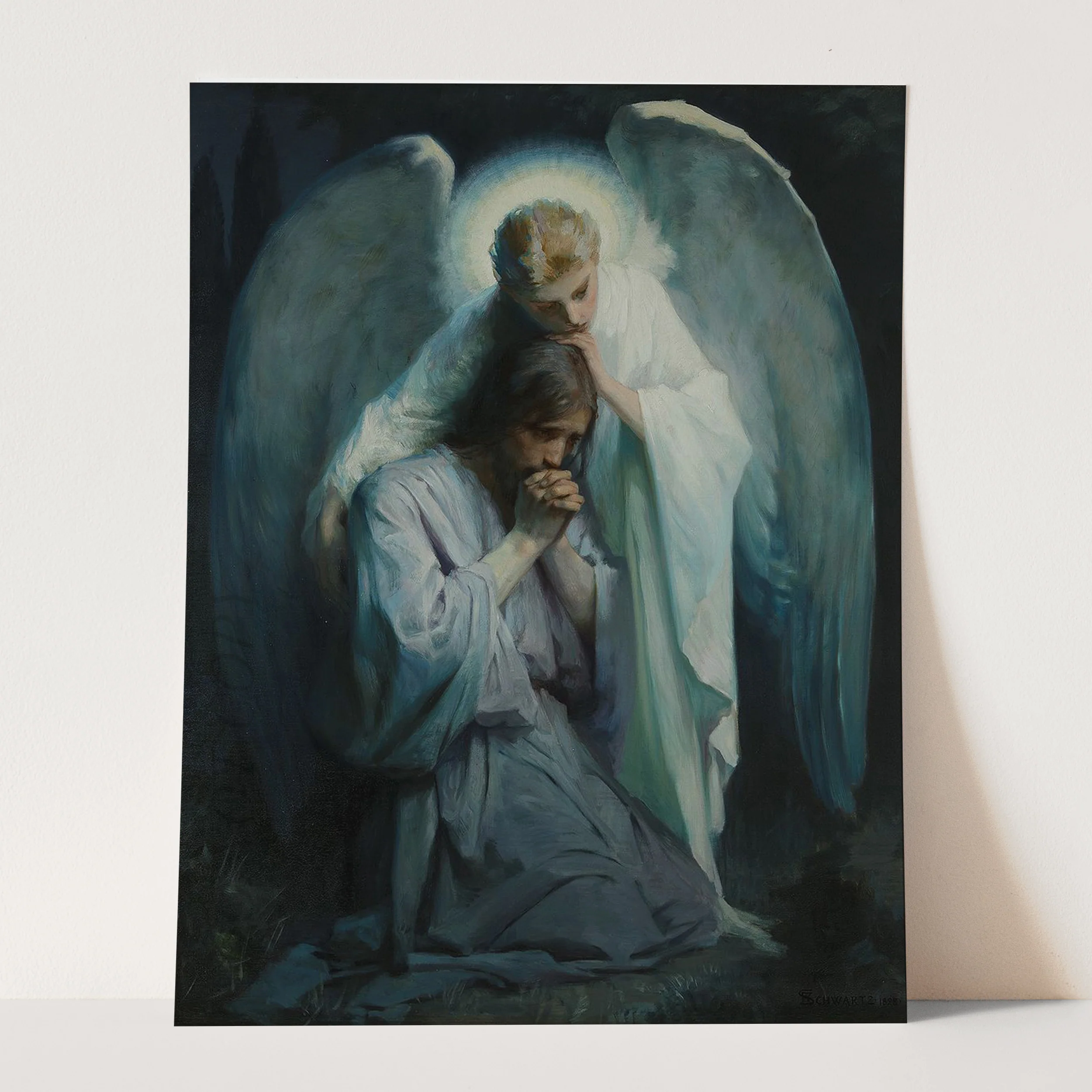 Agony in the Garden (1898) by Frans Schwartz - Image 3