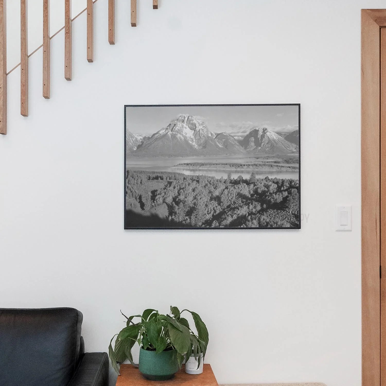 Ansel Adams Mount Moran in Grand Teton National Park - Image 3
