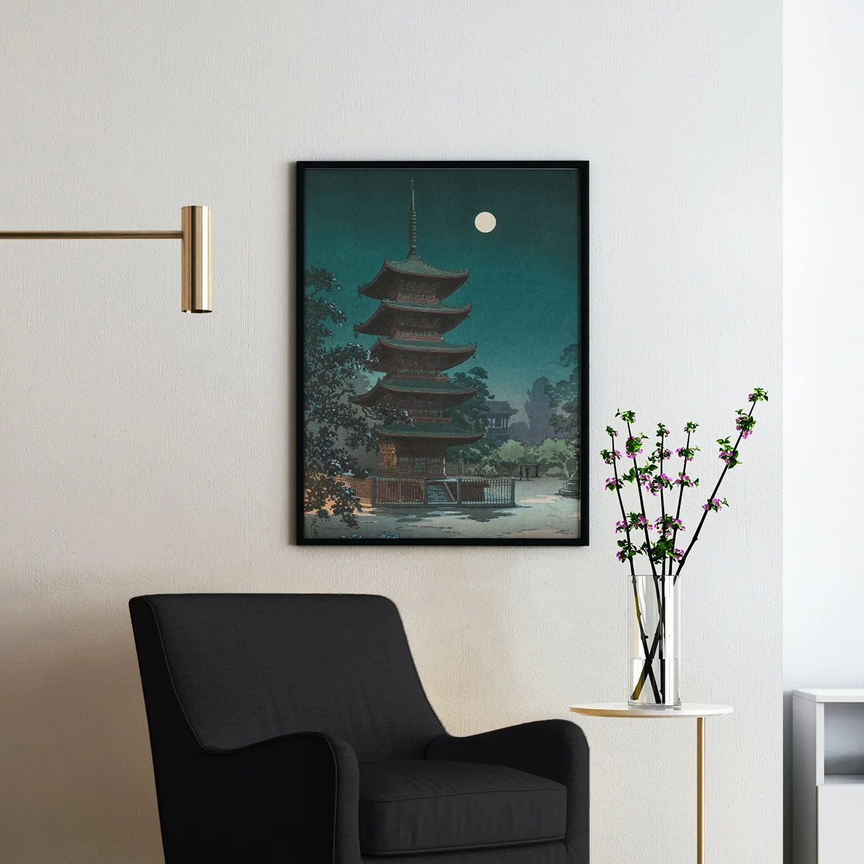 Asakusa Kinryūzan Temple by Tsuchiya Kōitsu - Image 2