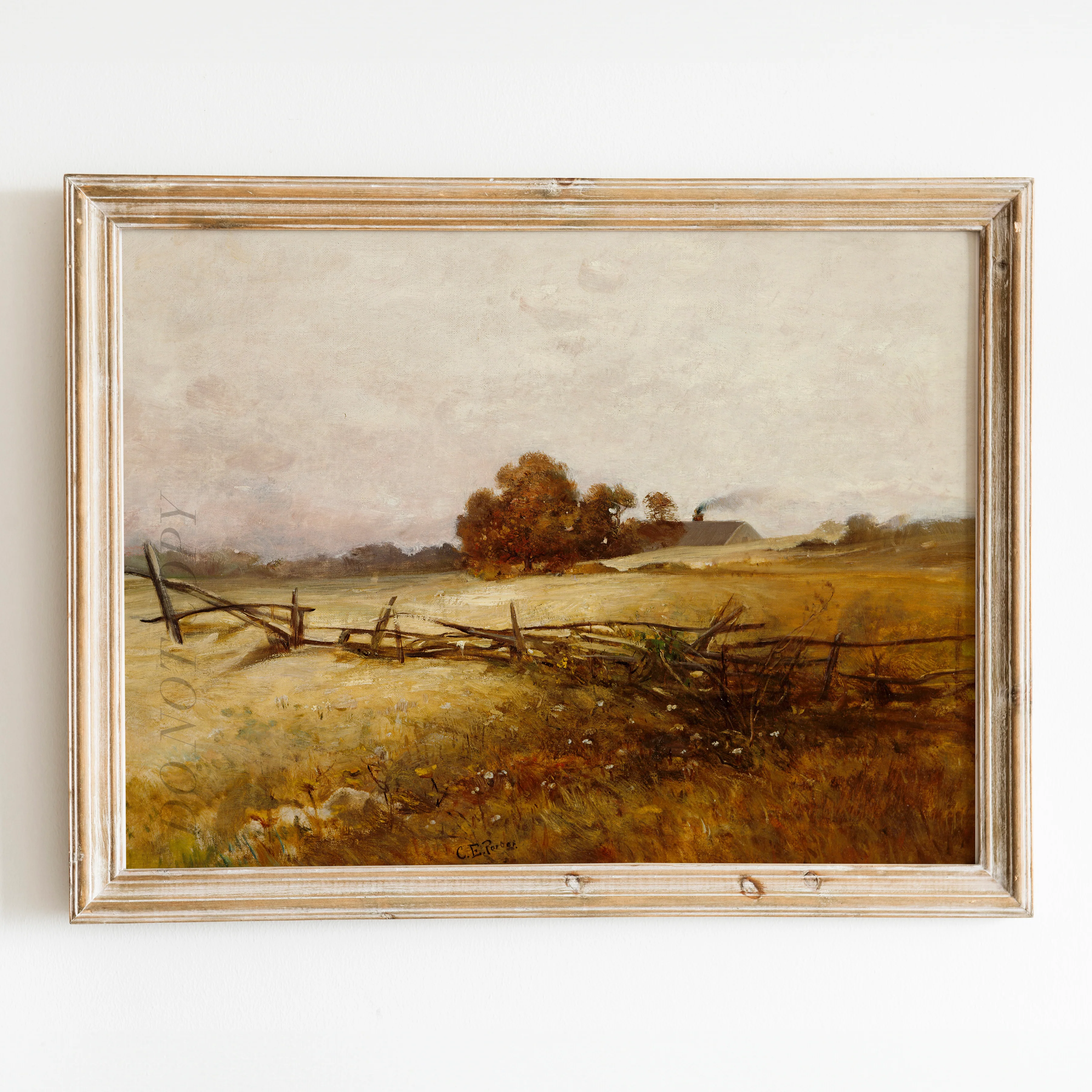 Autumn Landscape by Charles Ethan Porter