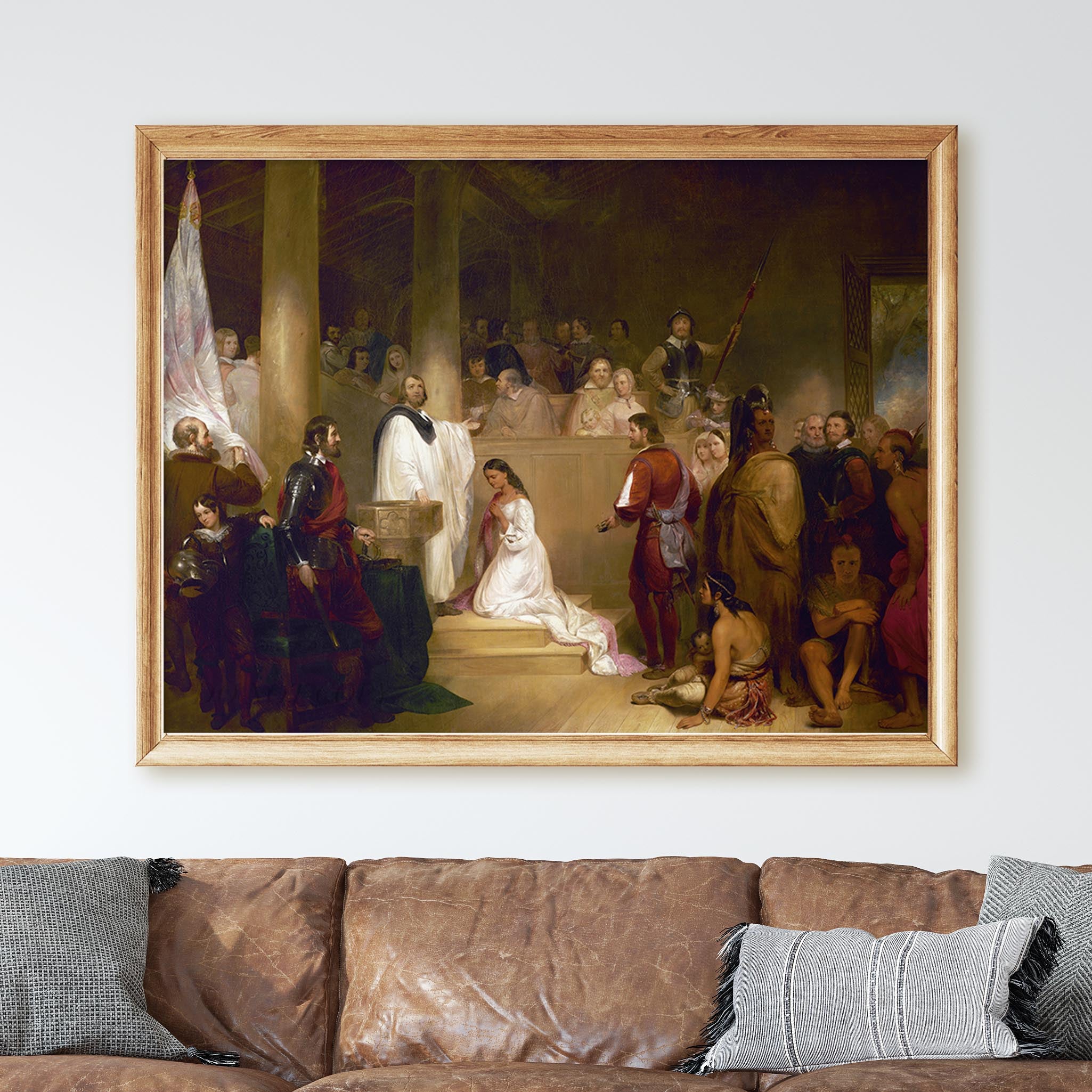 Baptism of Pocahontas - Image 2