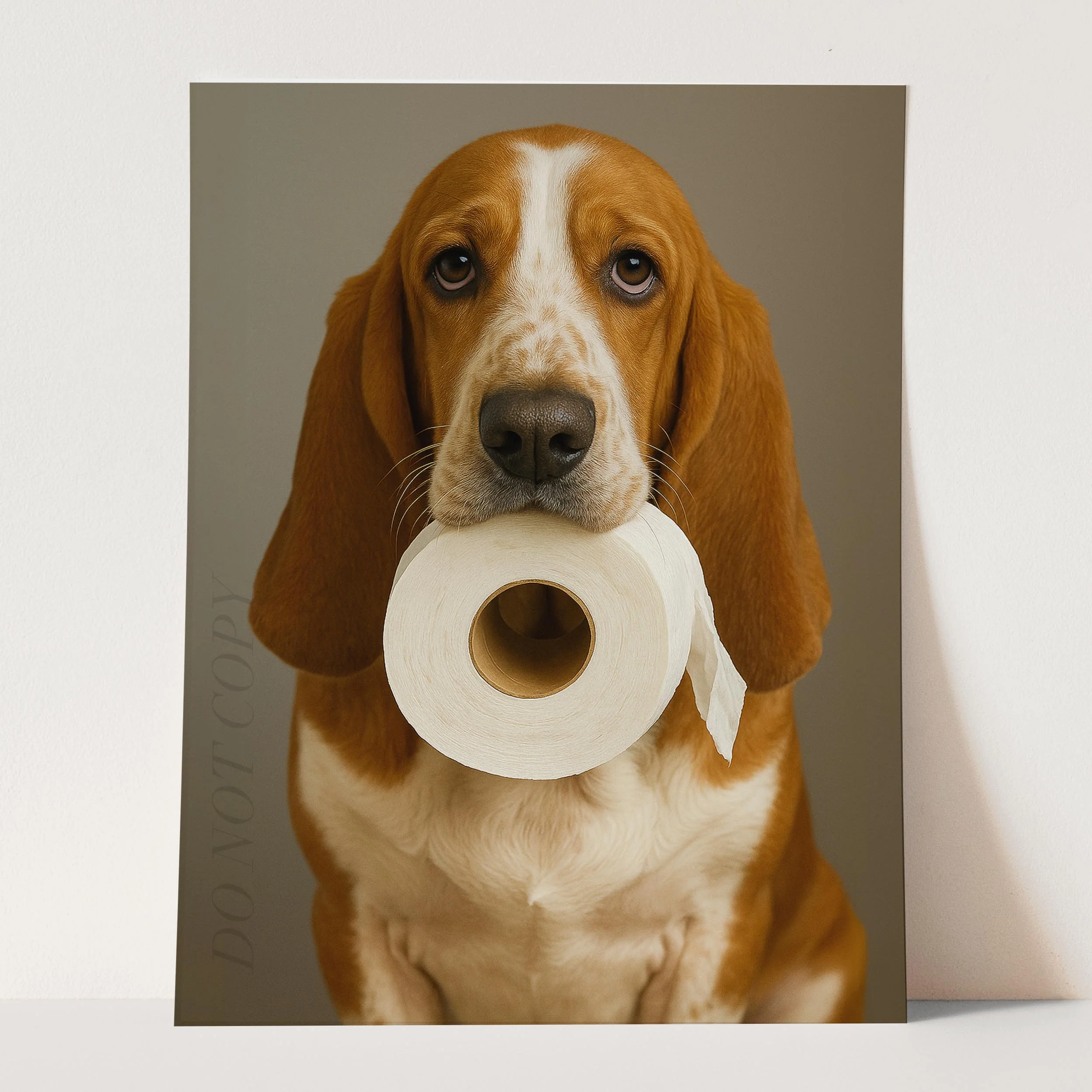 Basset Hound Dog Toilet Paper - Image 3
