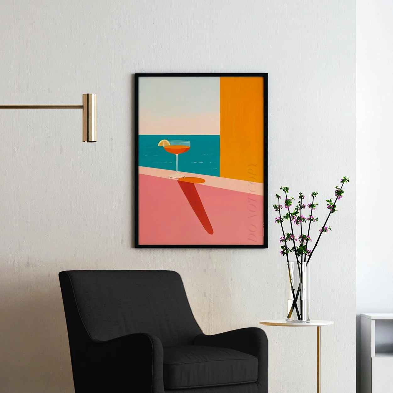 Beach Cocktail Mid Century - Image 2
