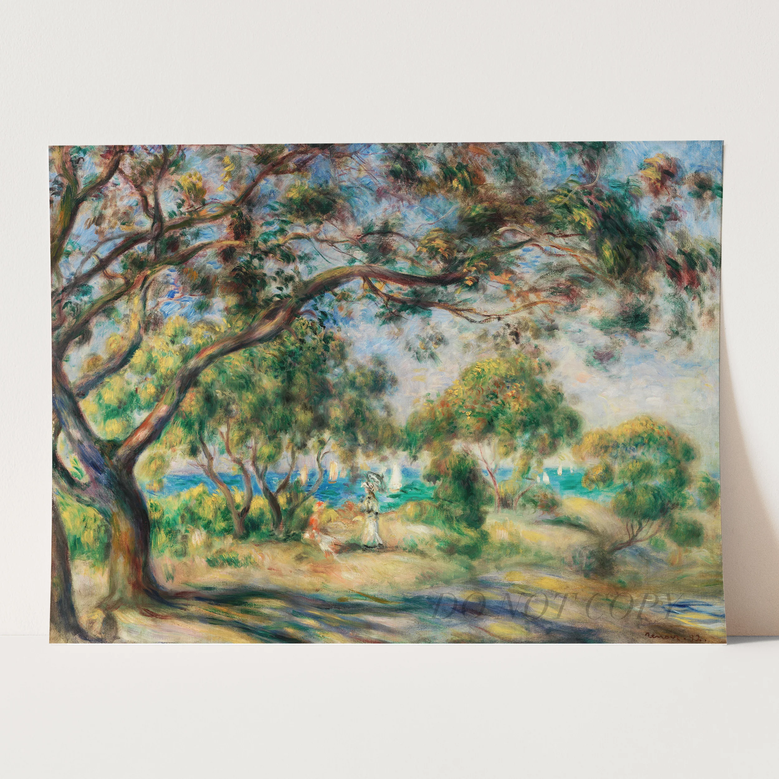 Bois de la Chaise (1892) by Renoir - Image 3