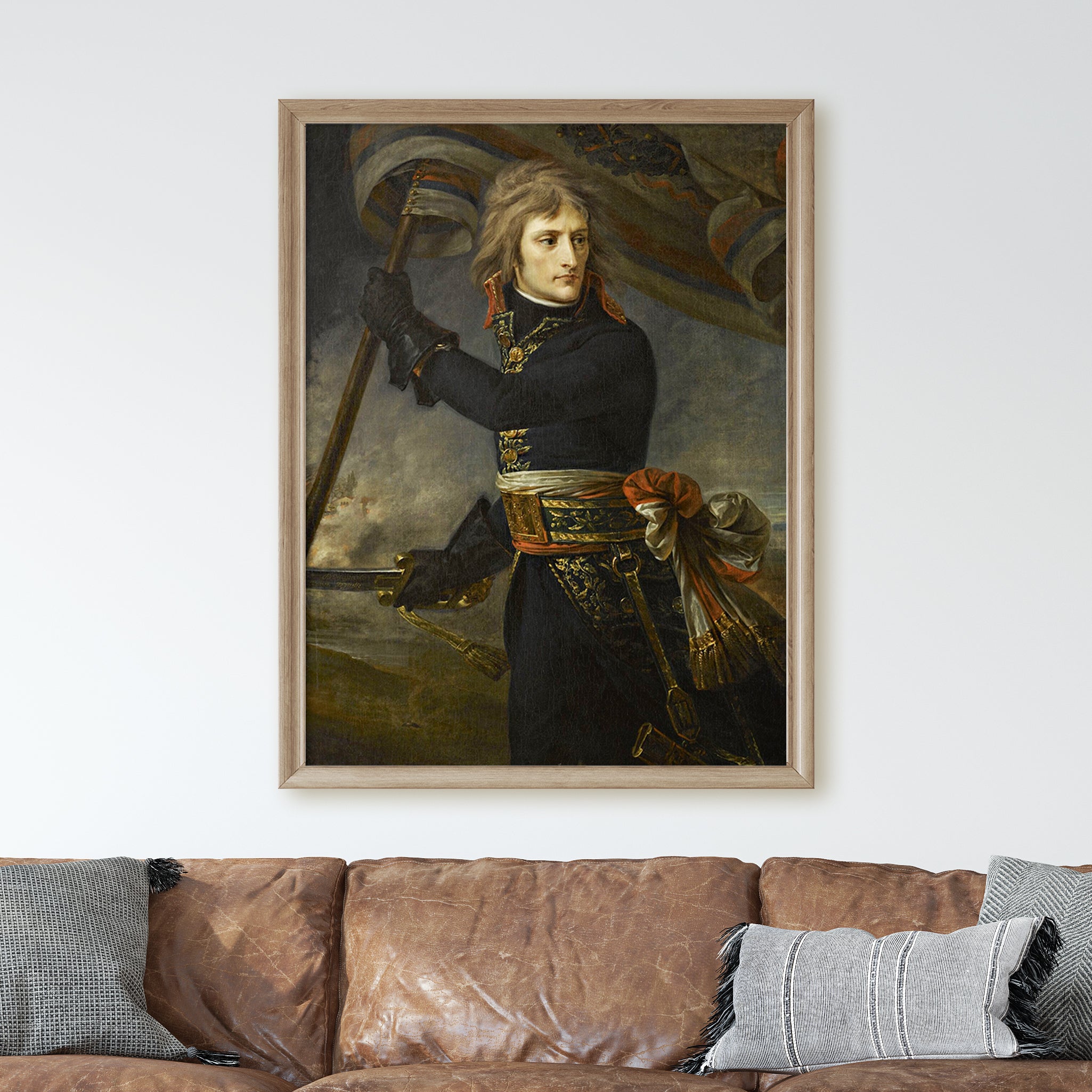 Bonaparte on the Bridge at Arcole (1801) by Antoine-Jean Gros - Image 2