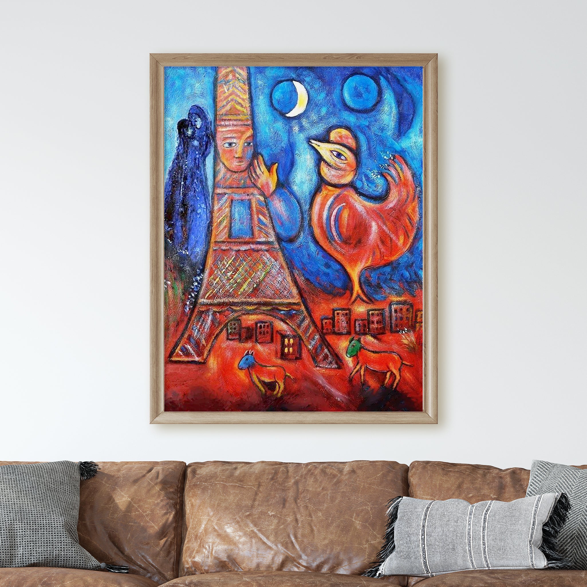 Bonjour Paris by Marc Chagall - Image 2