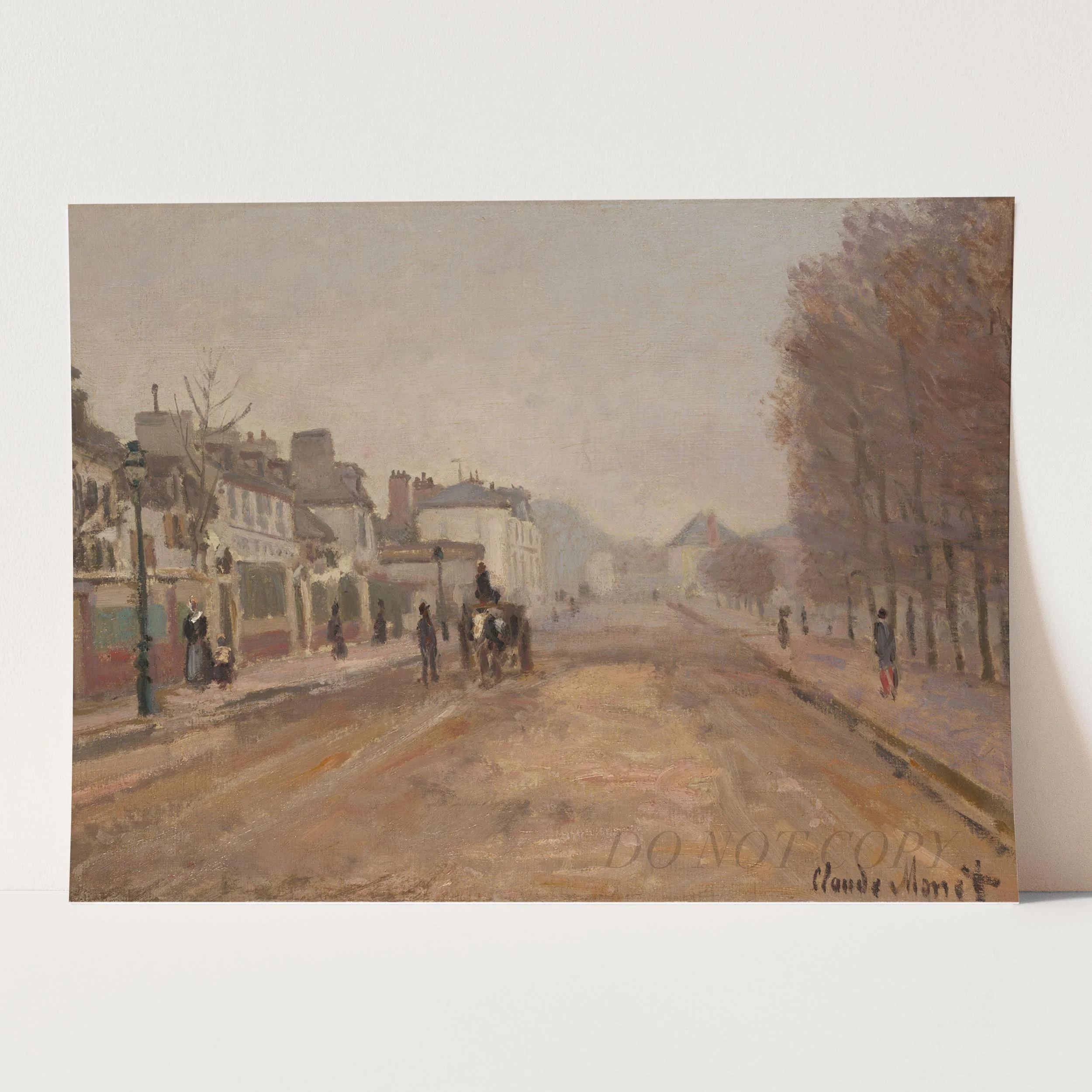 Boulevard Héloise, Argenteuil (1872) by Claude Monet - Image 4