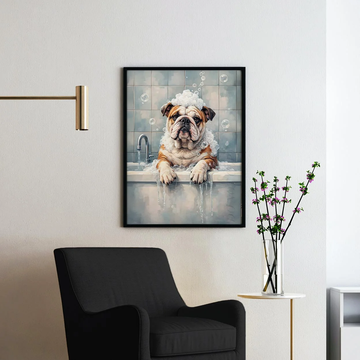 Bulldog Bathtub Bubble Bath - Image 2