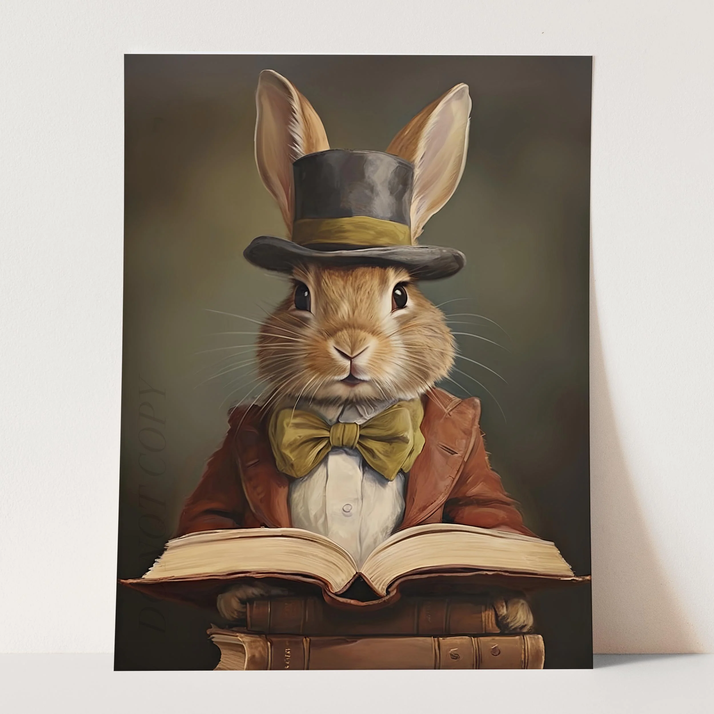 Bunny Rabbit Reading Books - Image 3