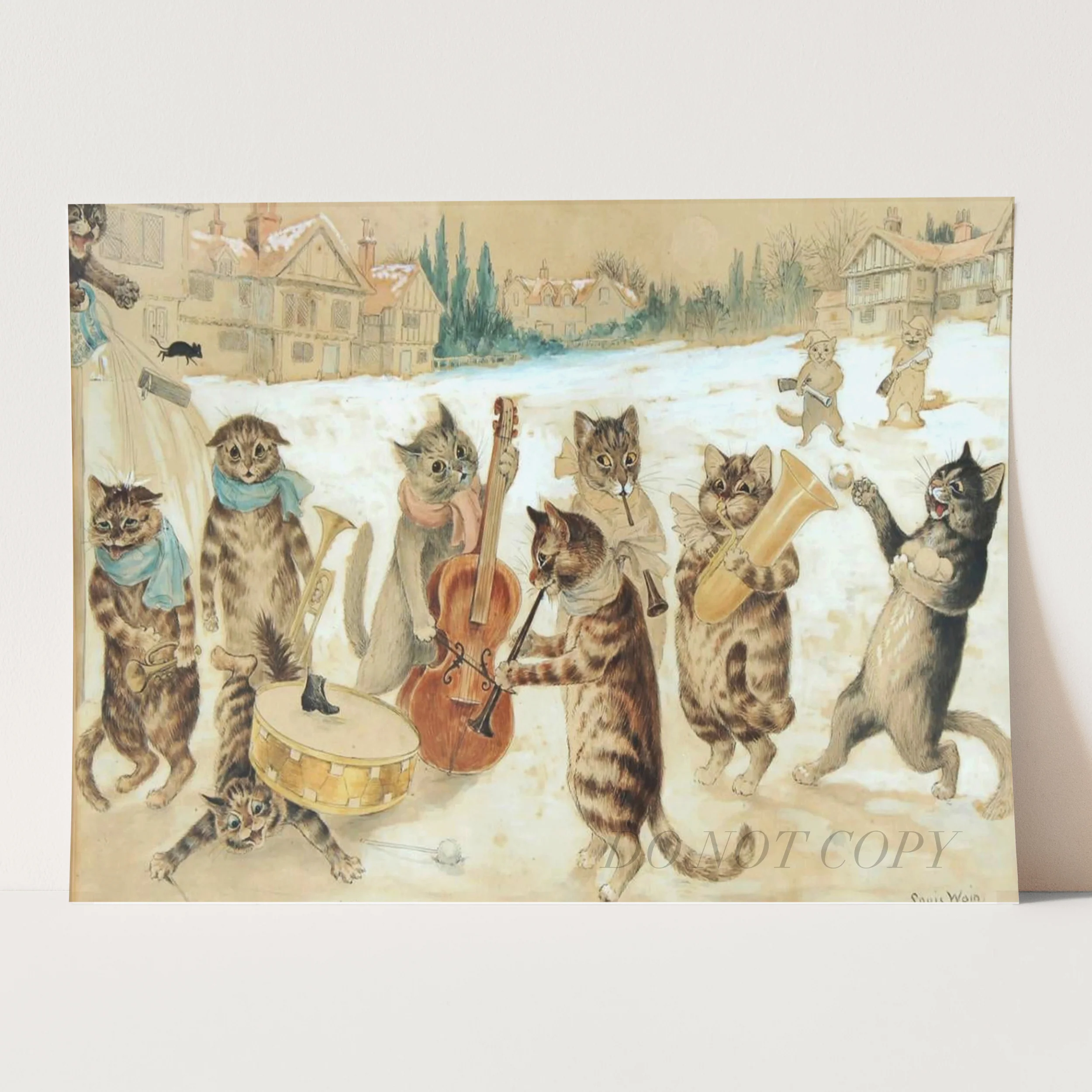 Cats Playing In A Band - Image 3