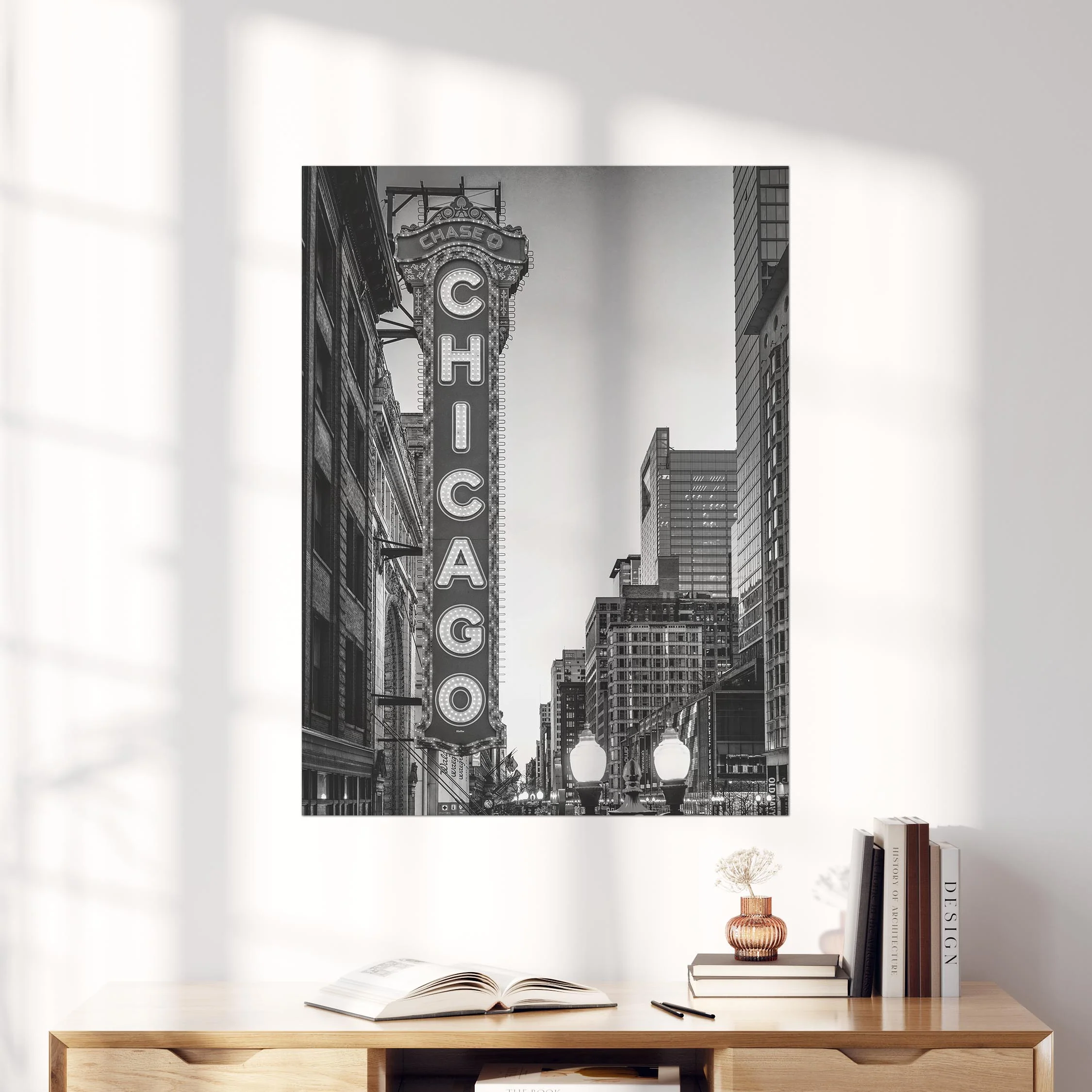 Chicago Theatre Sign - Image 3