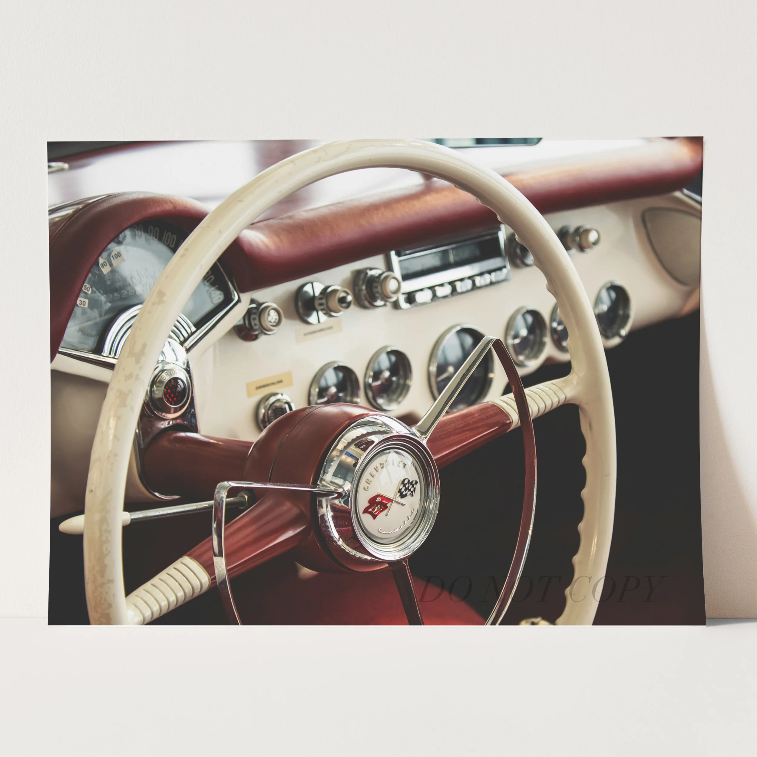 Classic Chevrolet Corvette Interior Dashboard - Image 3