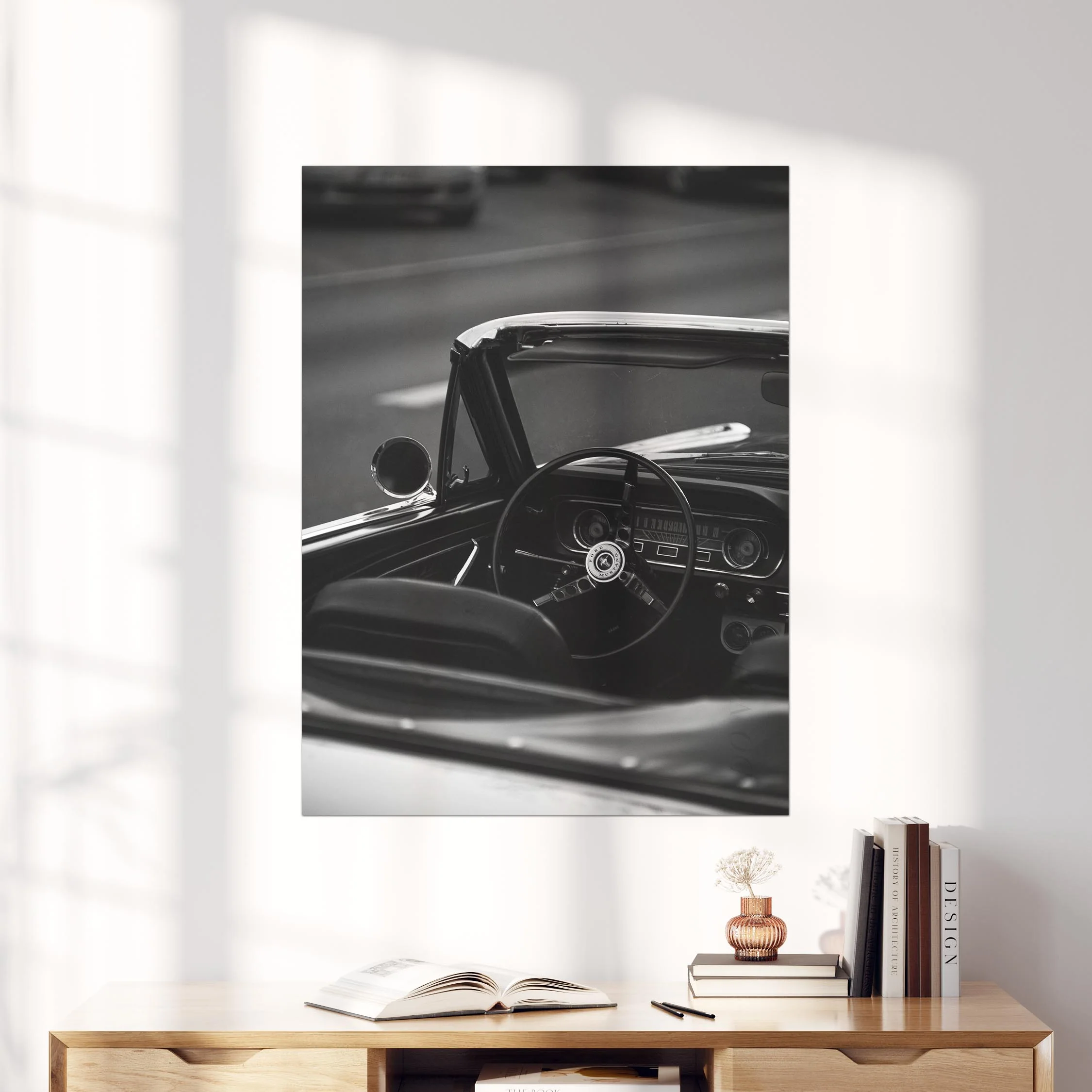 Classic Vintage Ford Mustang Convertible - Image 3