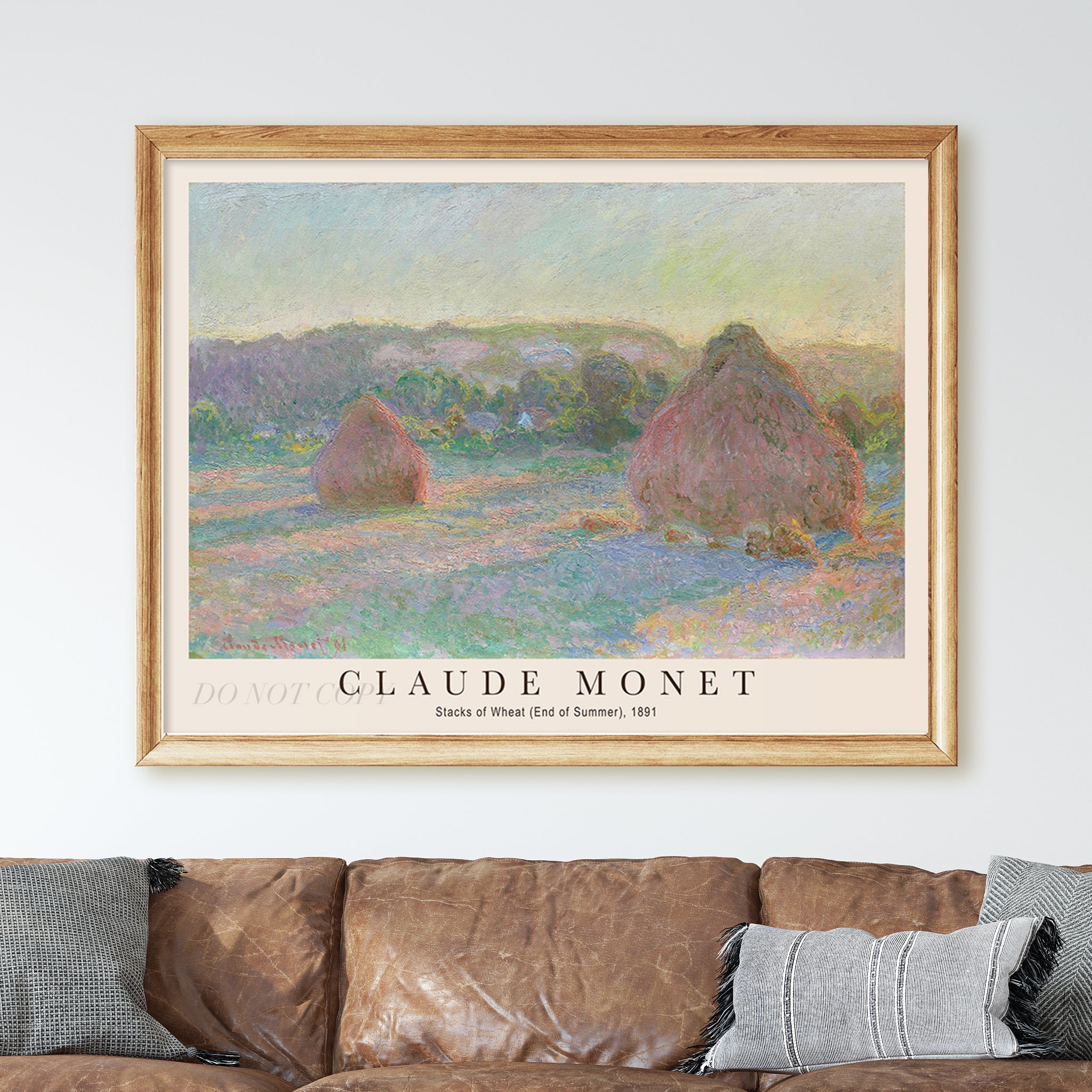Claude Monet - Stacks of Wheat (End of Summer) - Image 2