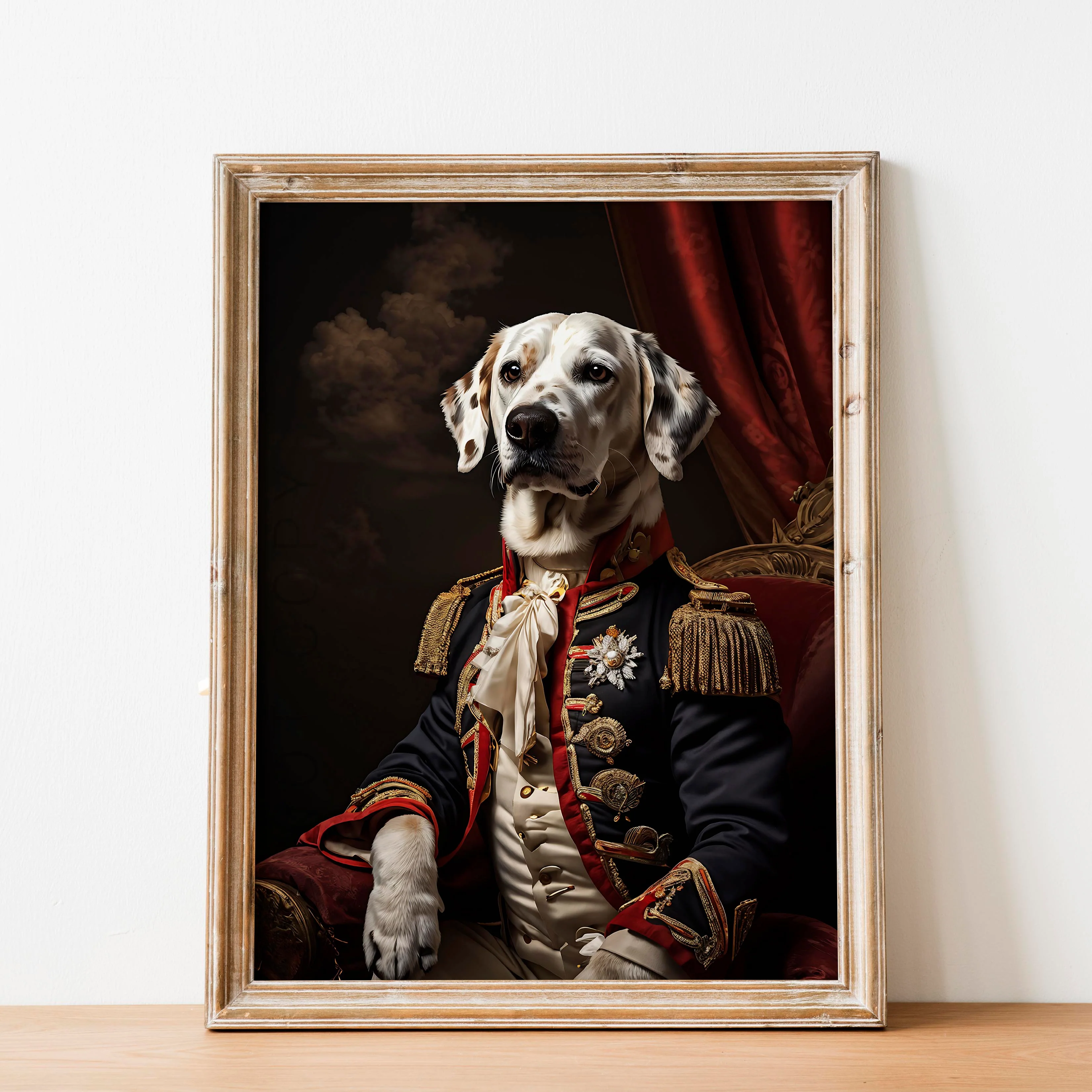 Dalmatian Dog Aristocrat Portrait - Image 2