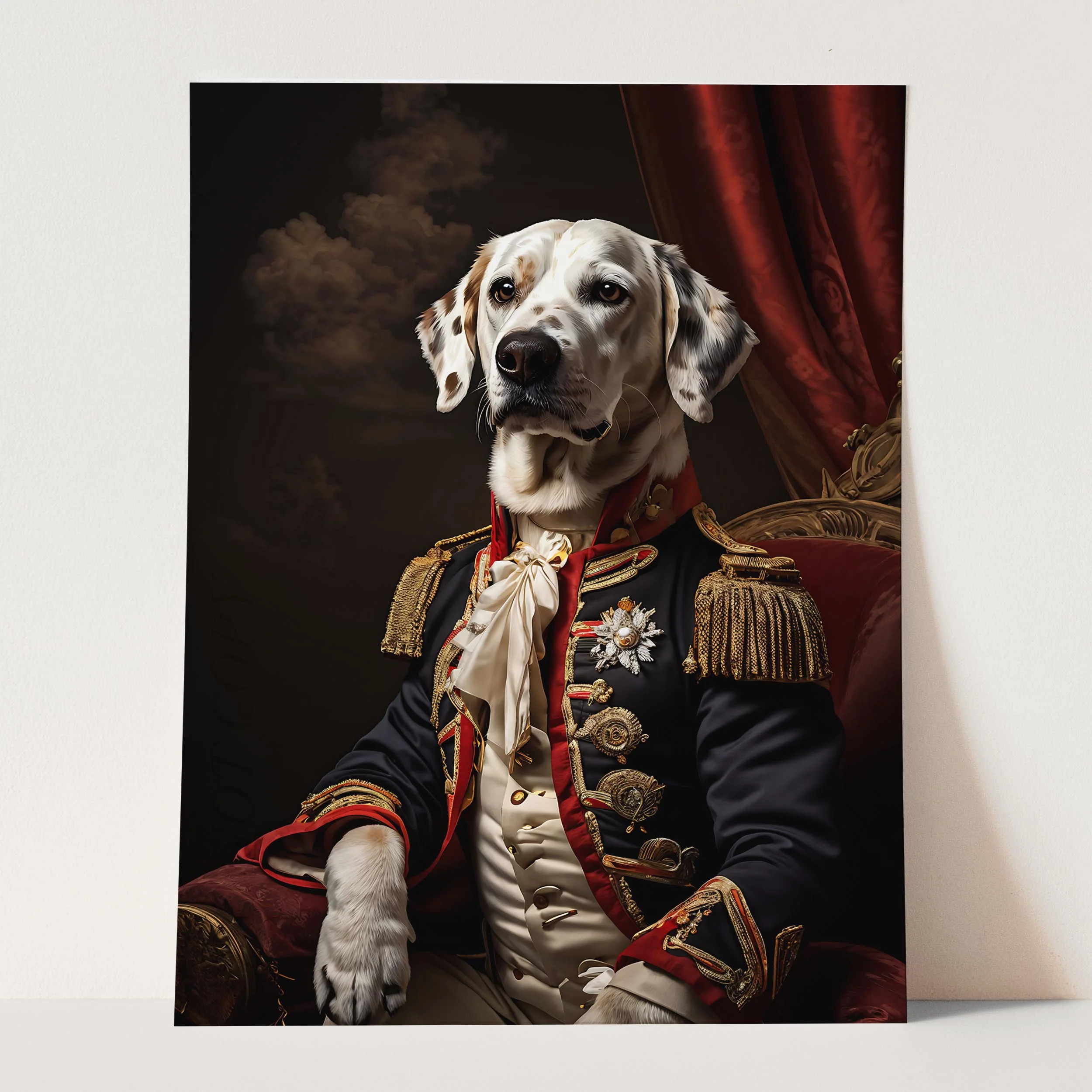 Dalmatian Dog Aristocrat Portrait - Image 5