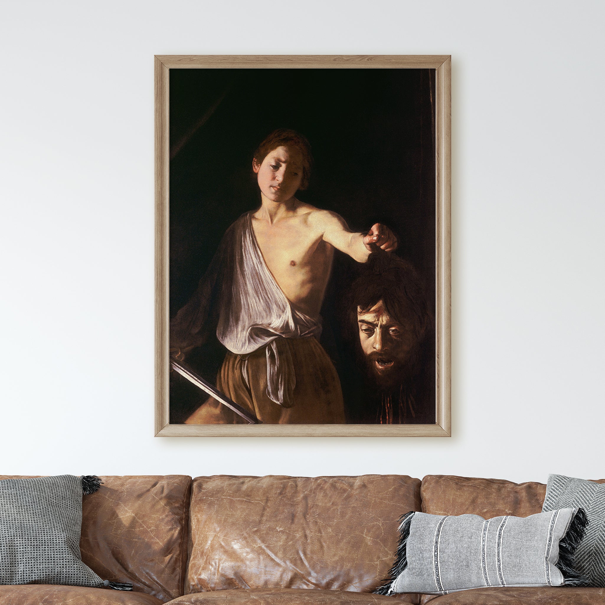 David with the Head of Goliath by Caravaggio - Image 2