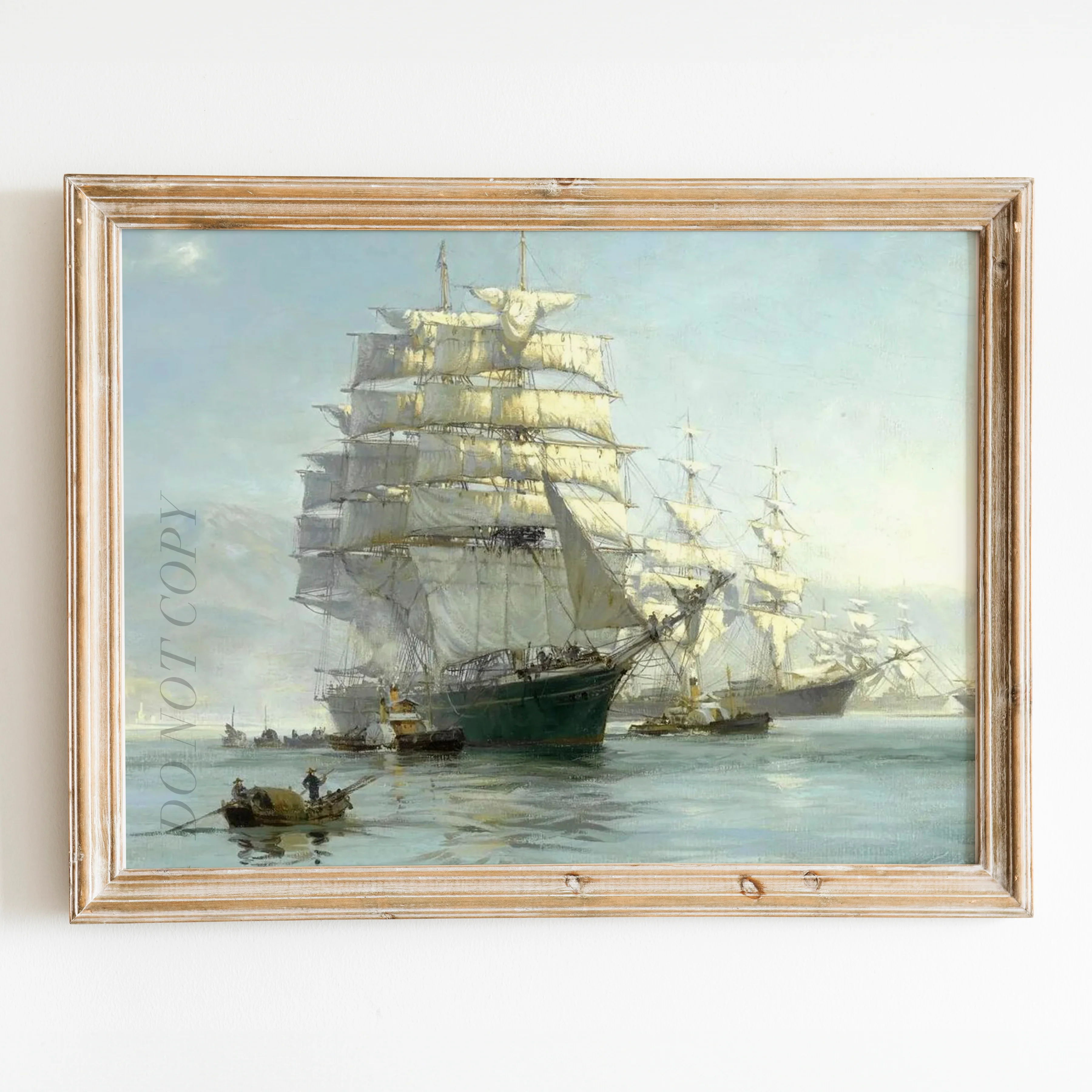 Departure at Dawn (1920) by Montague Dawson