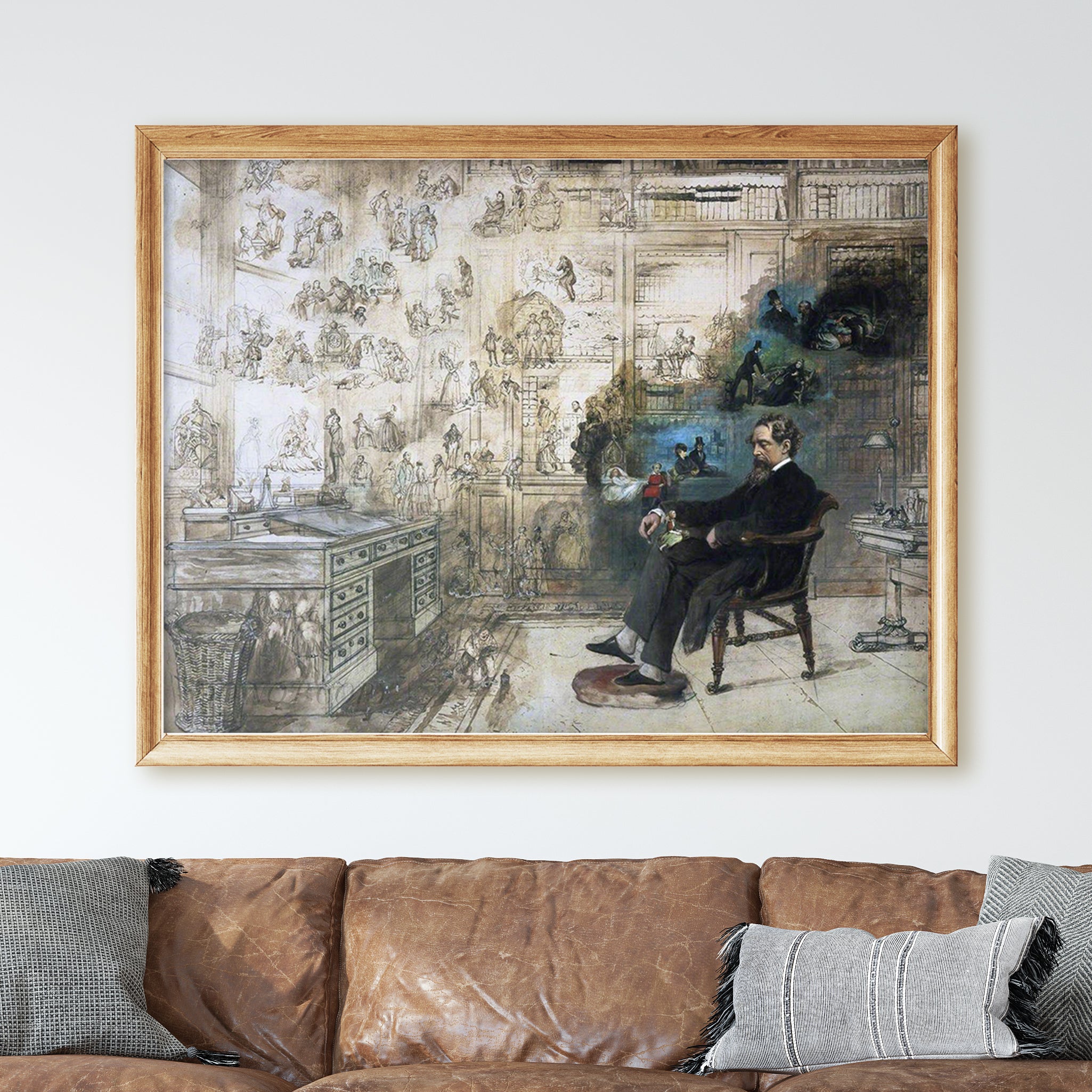 Dickens's Dream (1875) by Robert William Buss - Image 2