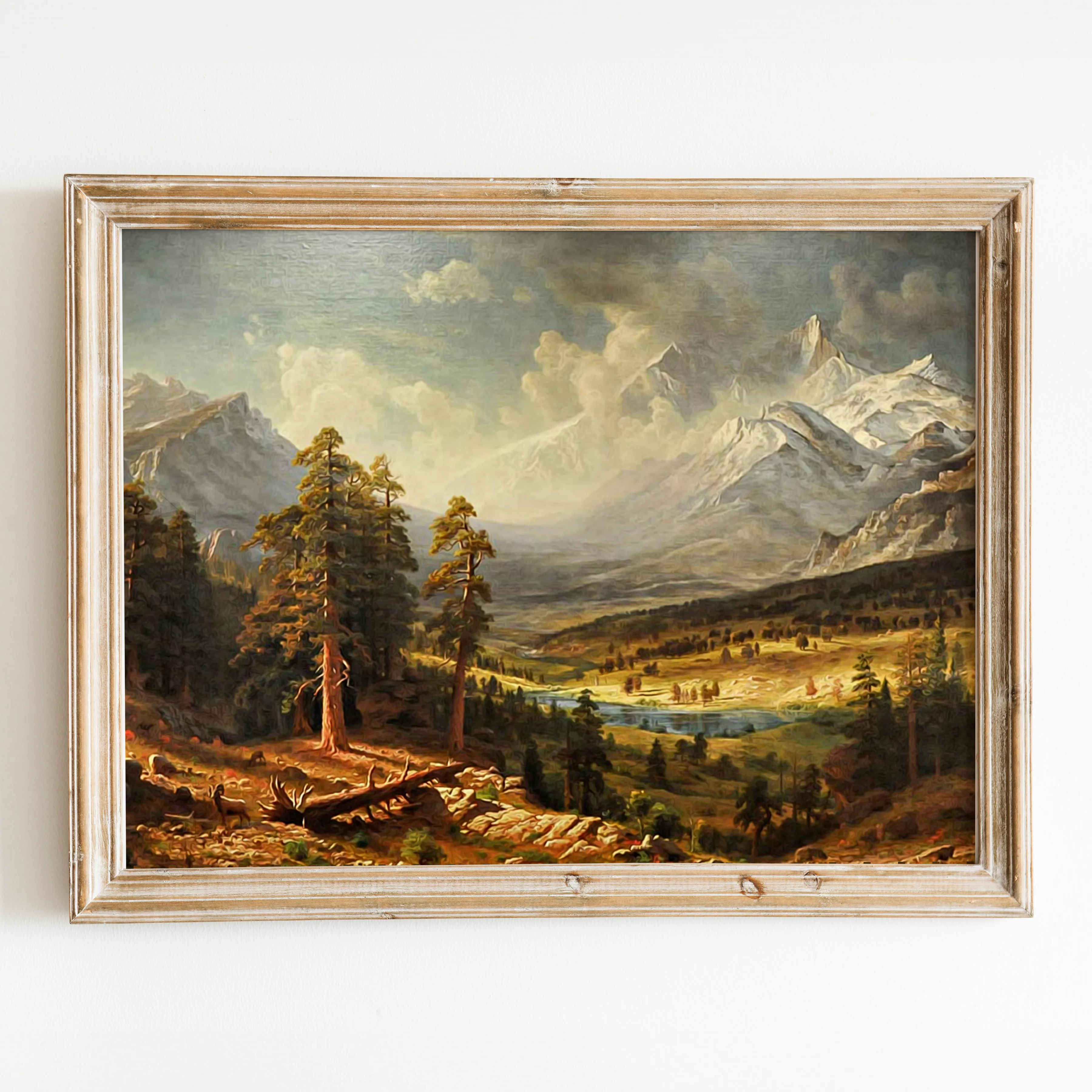 Estes Park Colorado by Albert Bierstadt