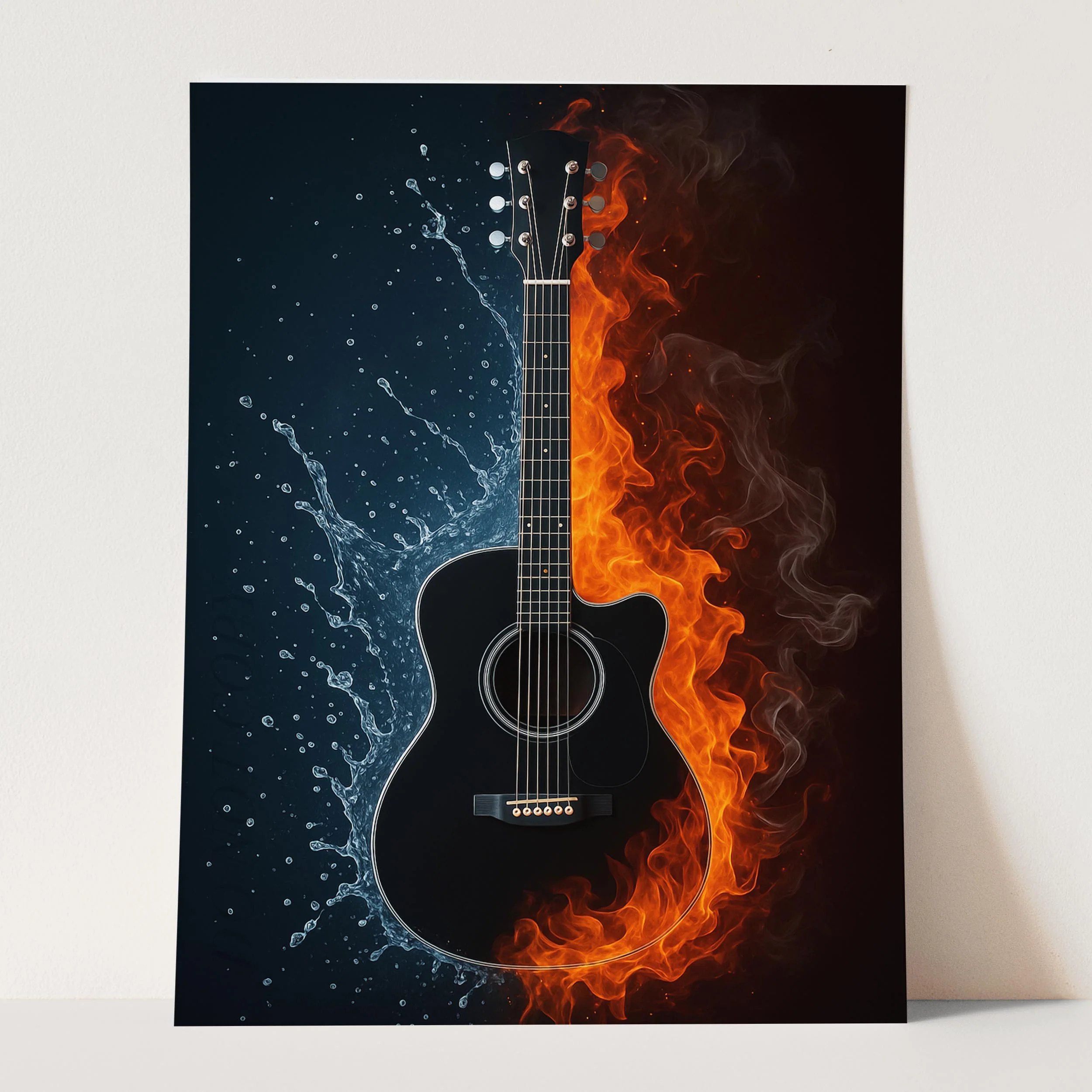 Fire And Water Guitar - Image 3