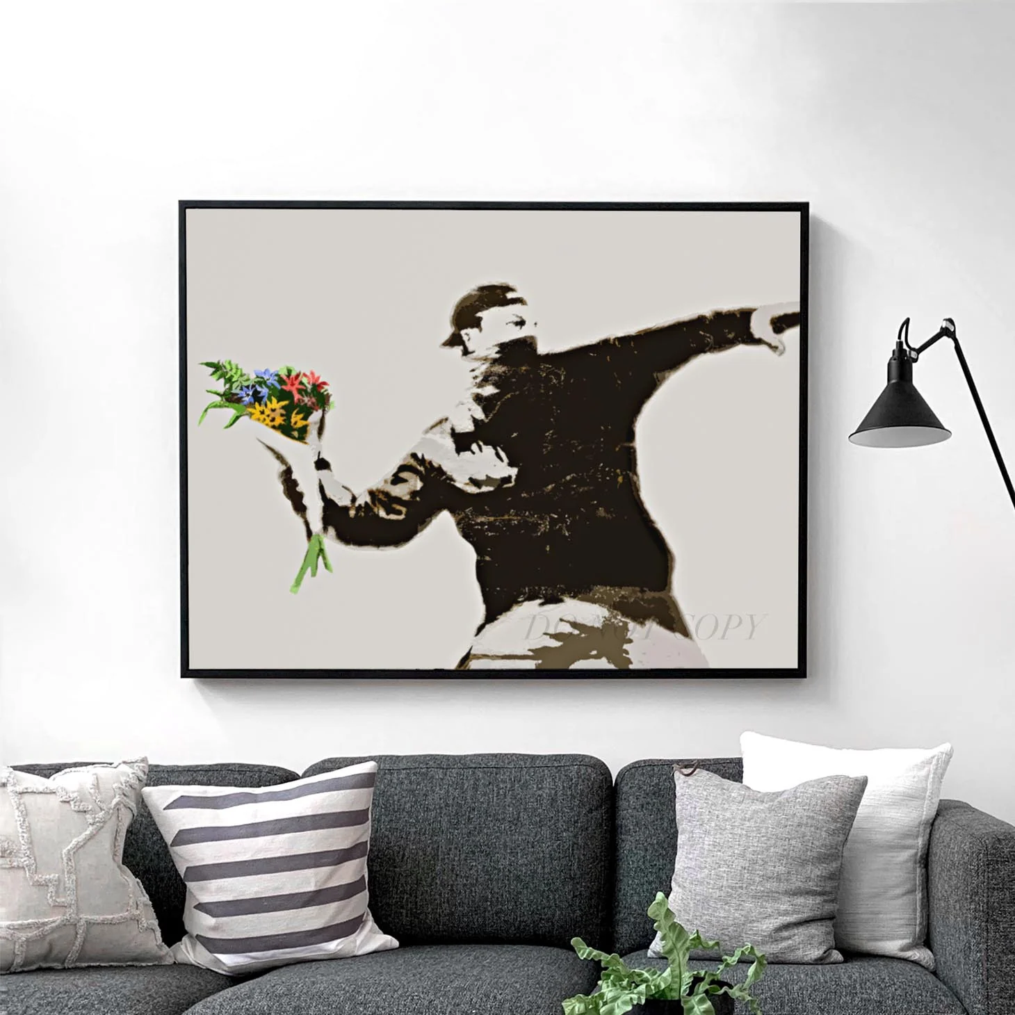 Flower Thrower Banksy - Image 2