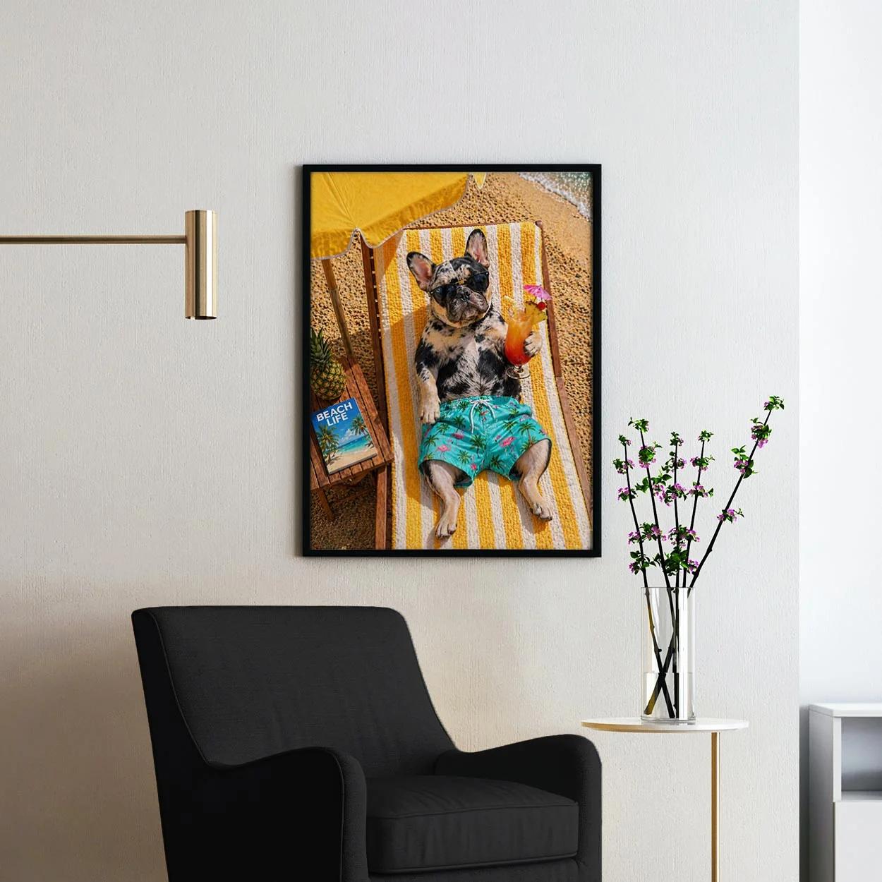 French Bulldog - Beach Life 2 - Image 2
