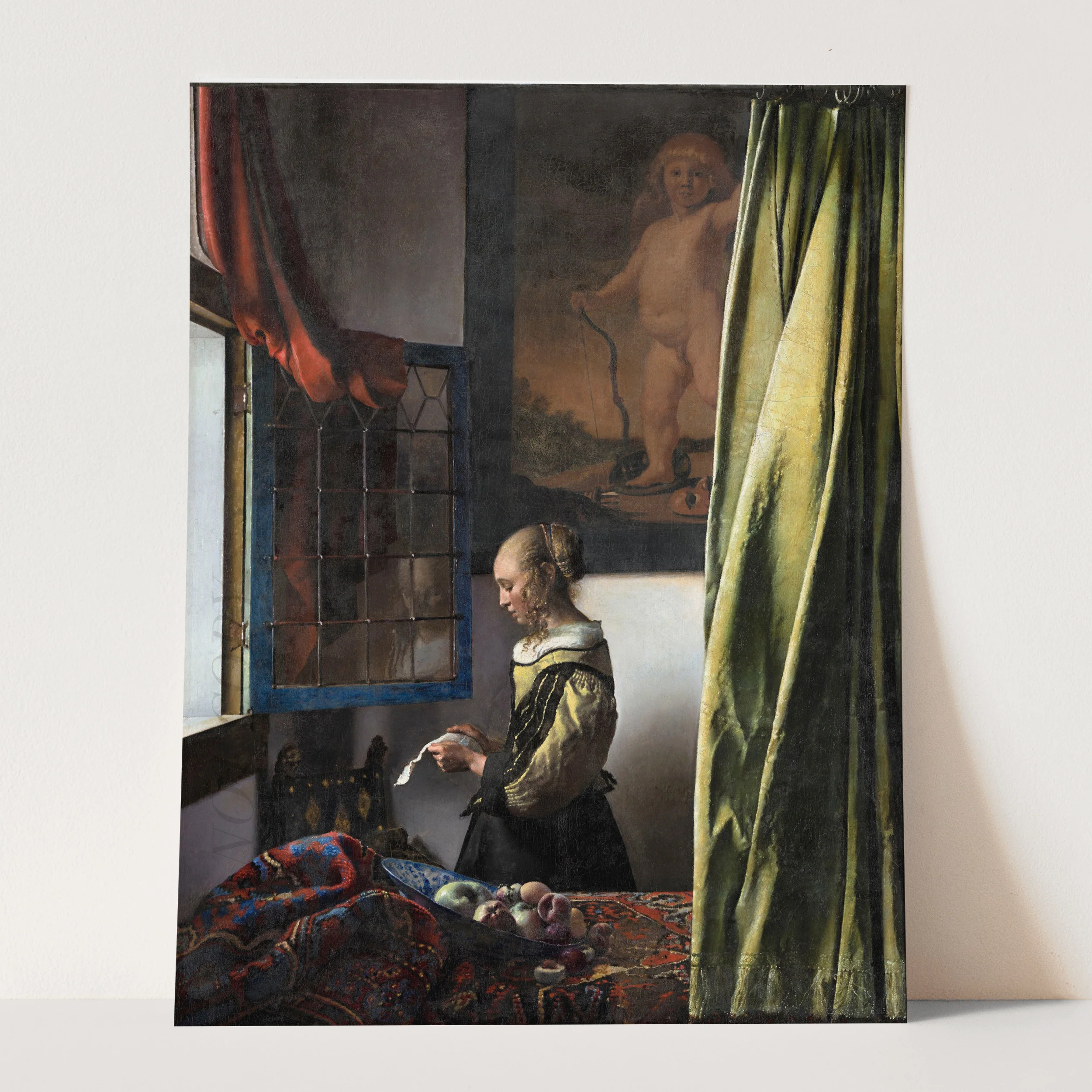 Girl Reading a Letter at an Open Window - Image 3