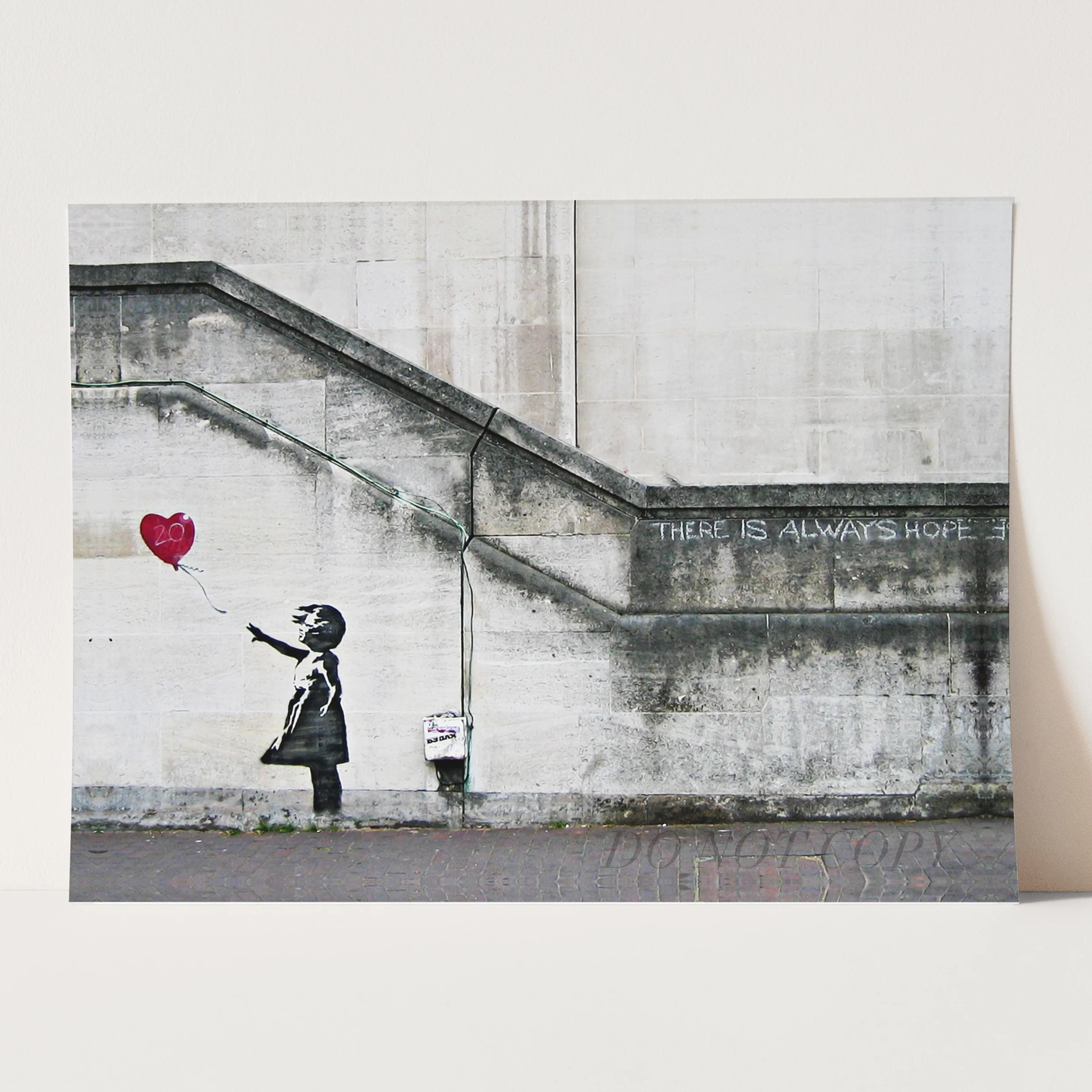 Girl with Red Balloon Banksy - Image 3
