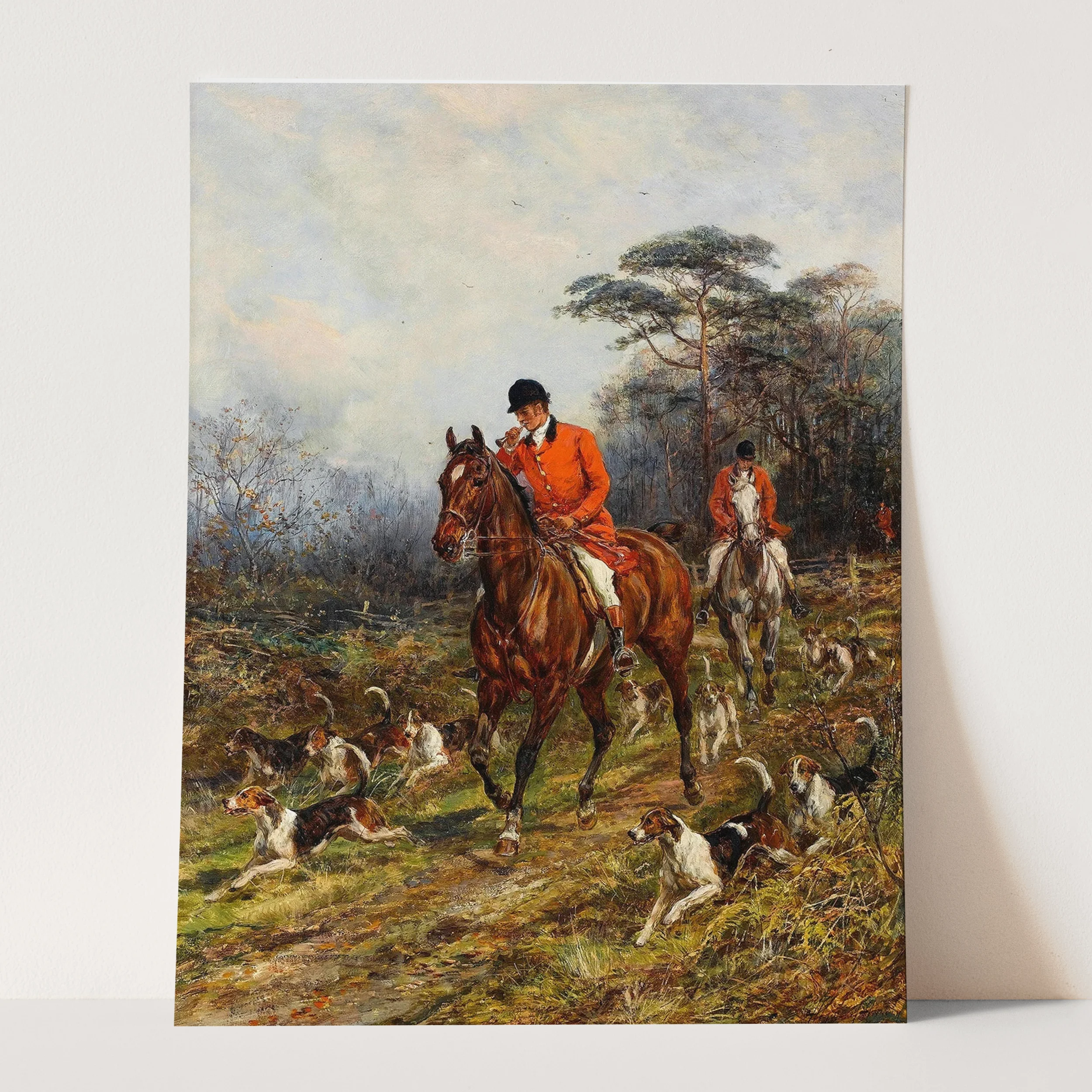Horses and Hounds by Heywood Hardy - Image 3