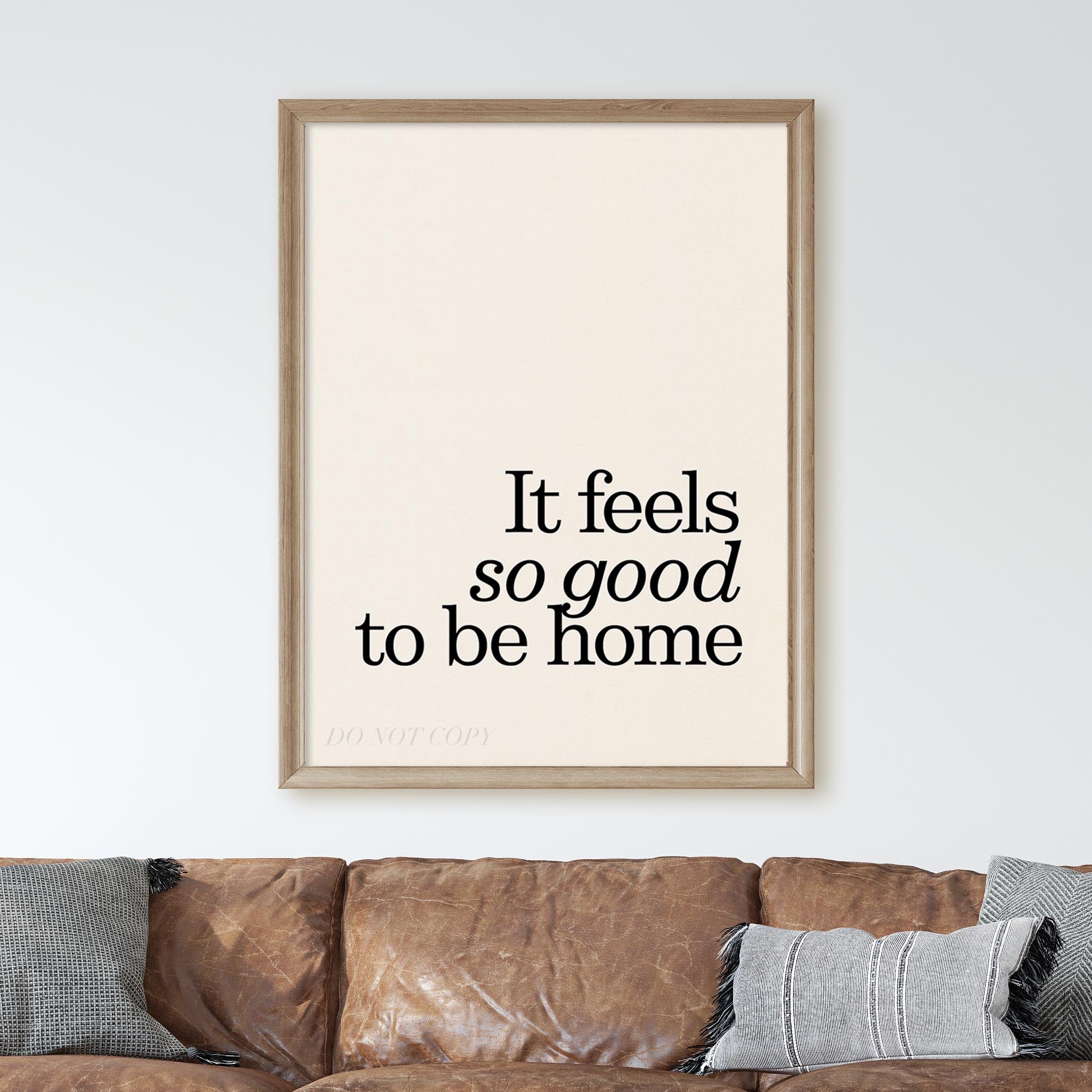 It Feels So Good To Be Home Wall Sign - Image 2