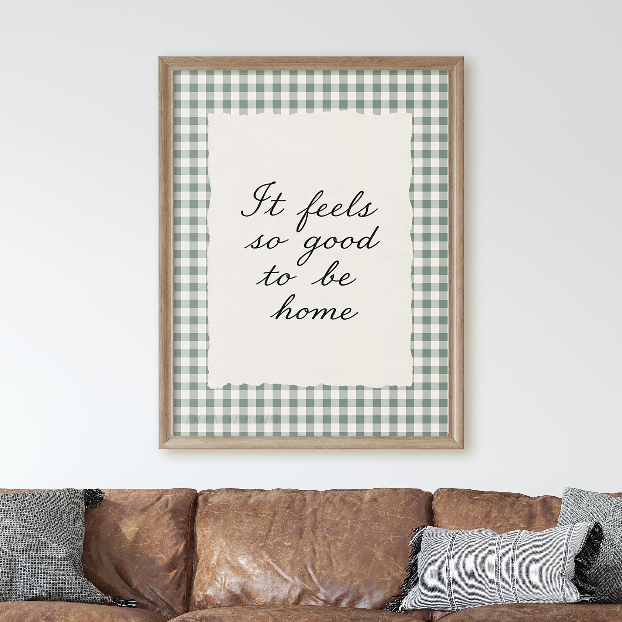 It Feels So Good To Be Home Wall Sign - Image 2