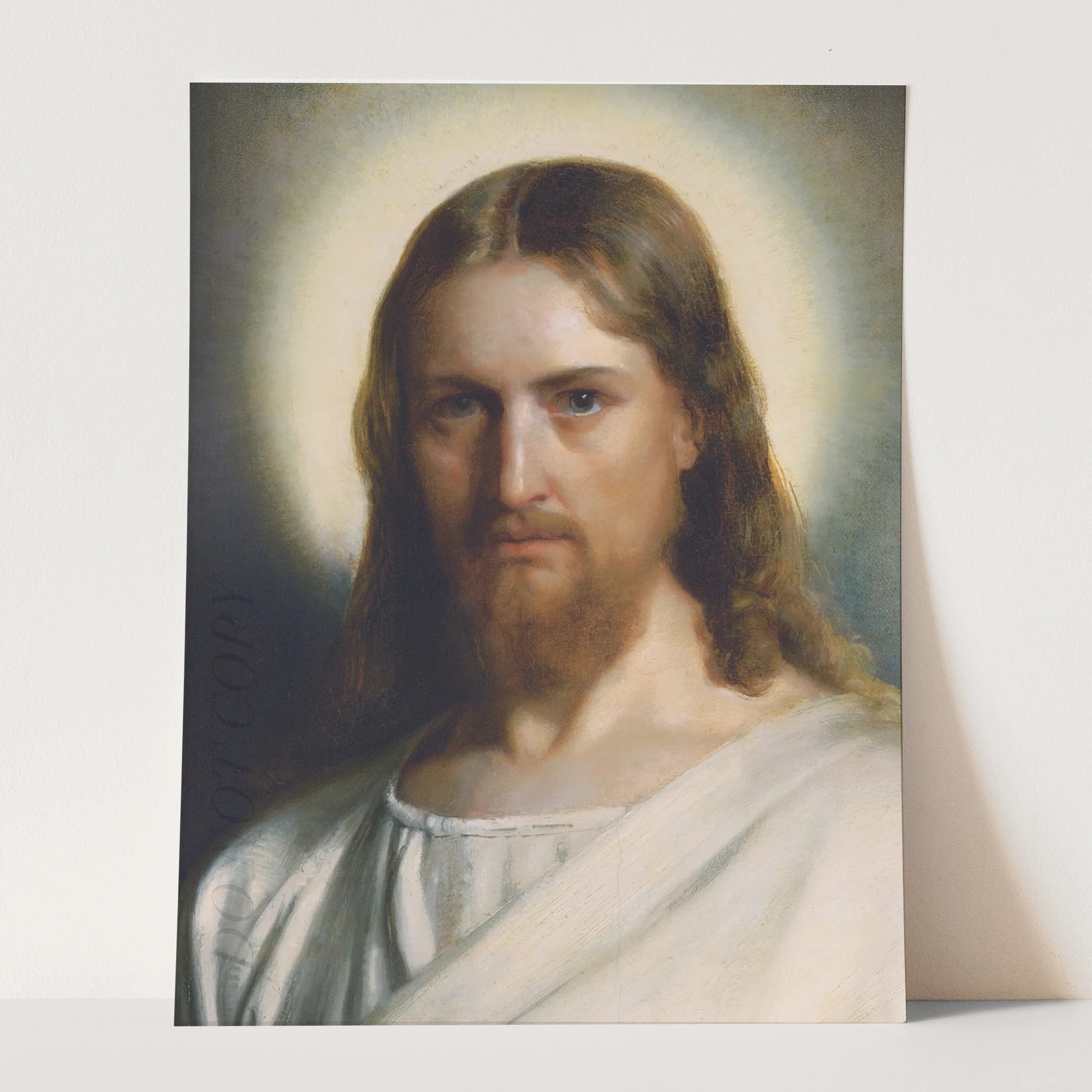 Jesus Christ Portrait by Carl Bloch - Image 3