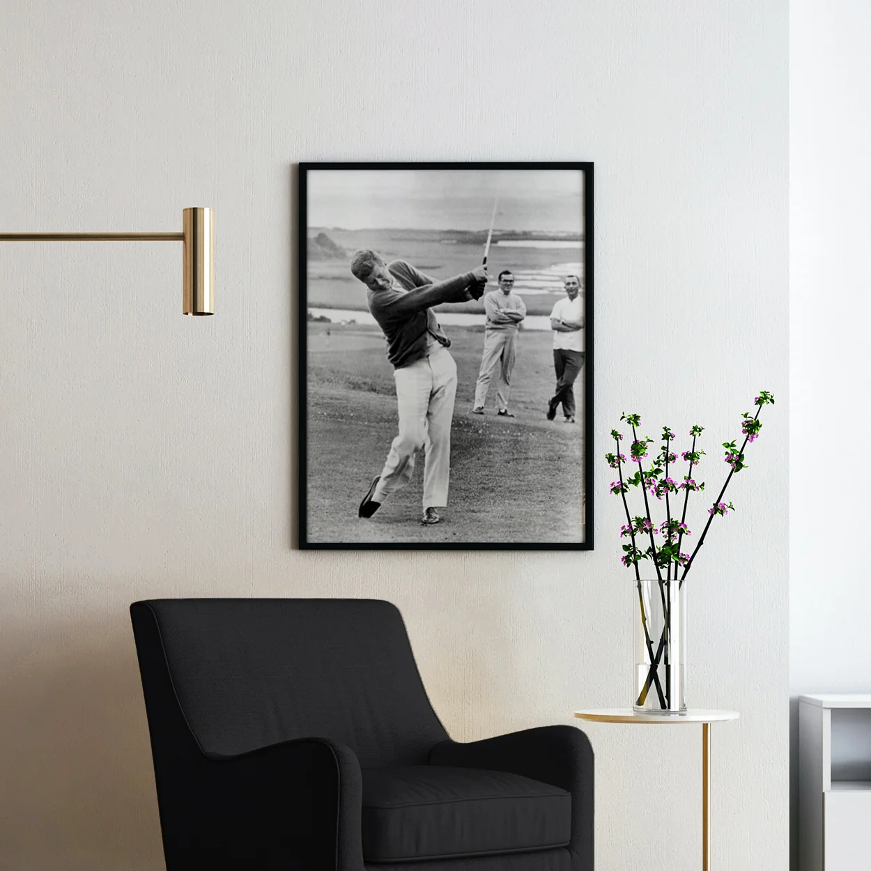 JFK John F Kennedy Playing Golf - Image 2