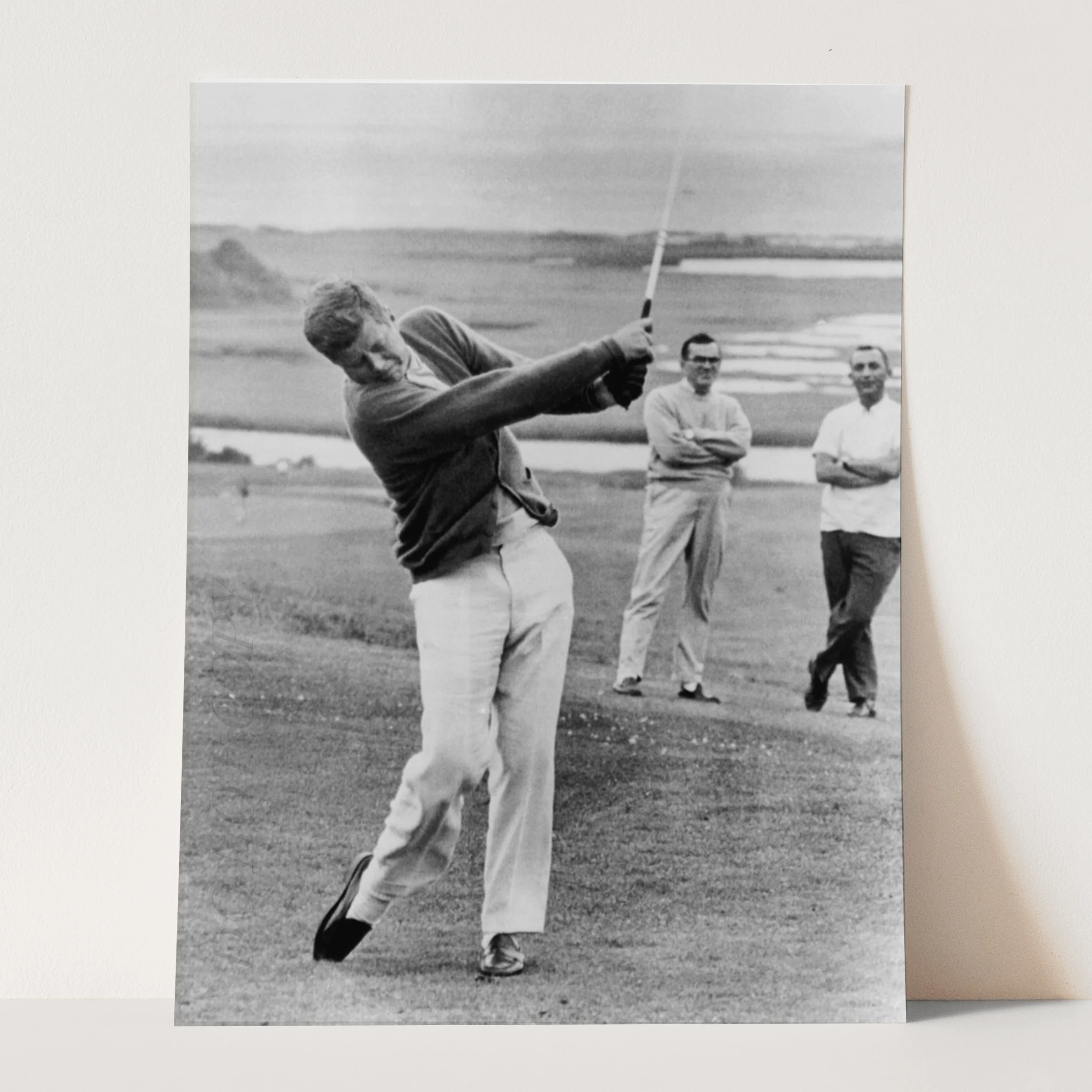 JFK John F Kennedy Playing Golf - Image 3
