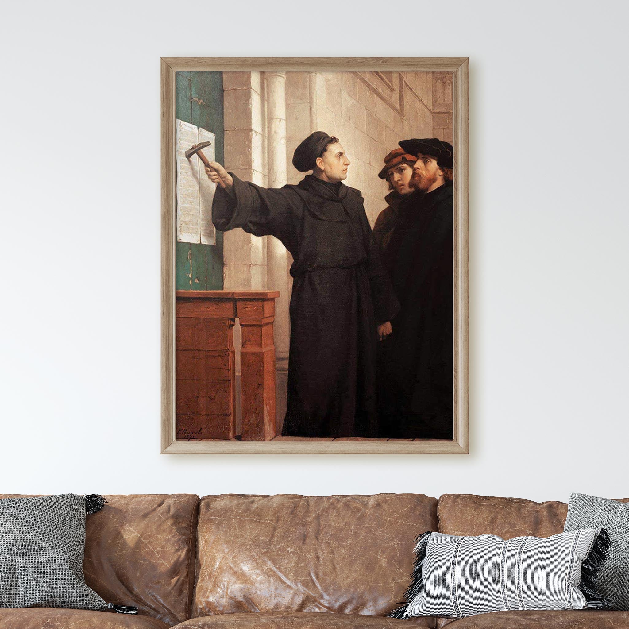 Luther Hammers His 95 Theses To The Door - Image 2