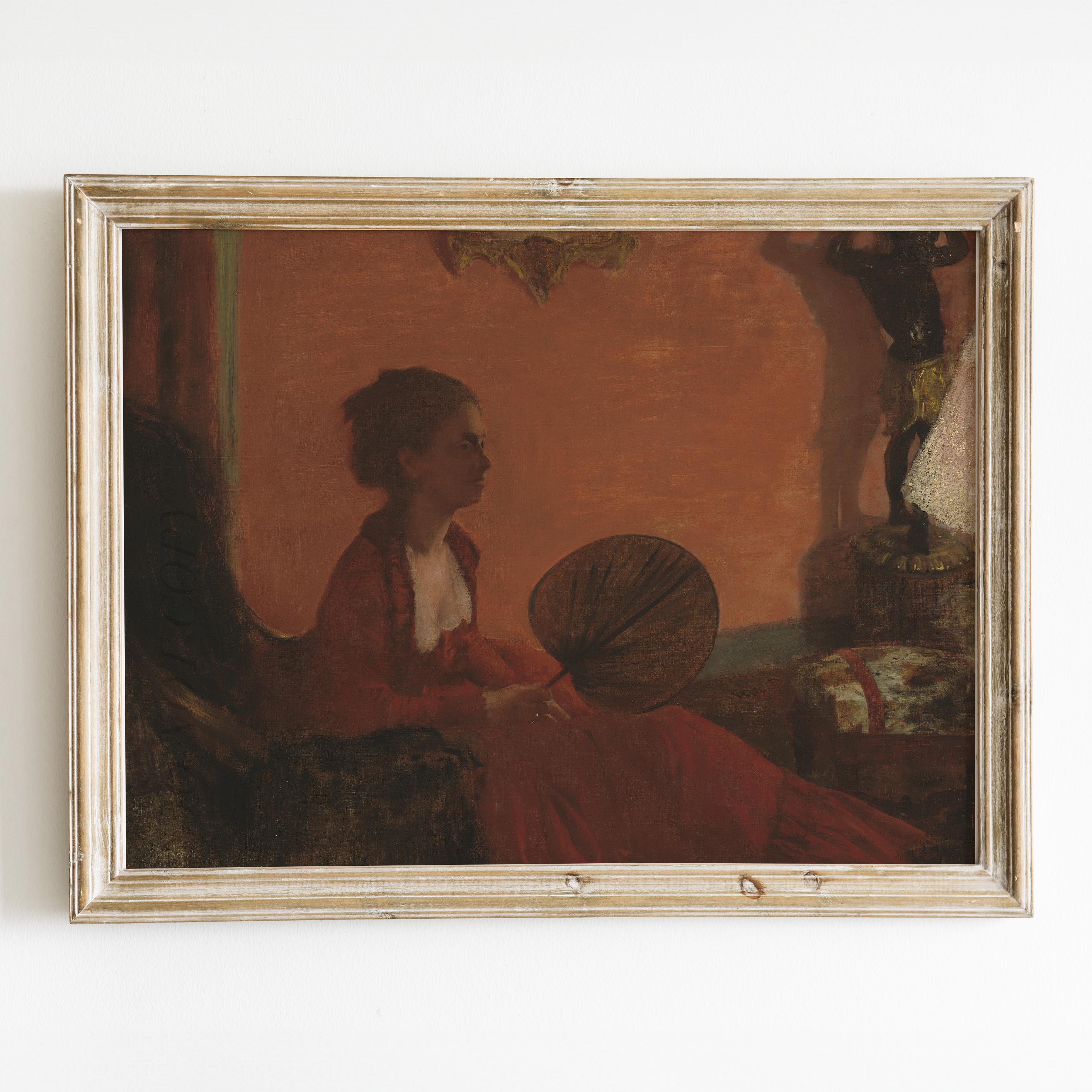 Madam Camus (ca. 1896–1870) by Edgar Degas