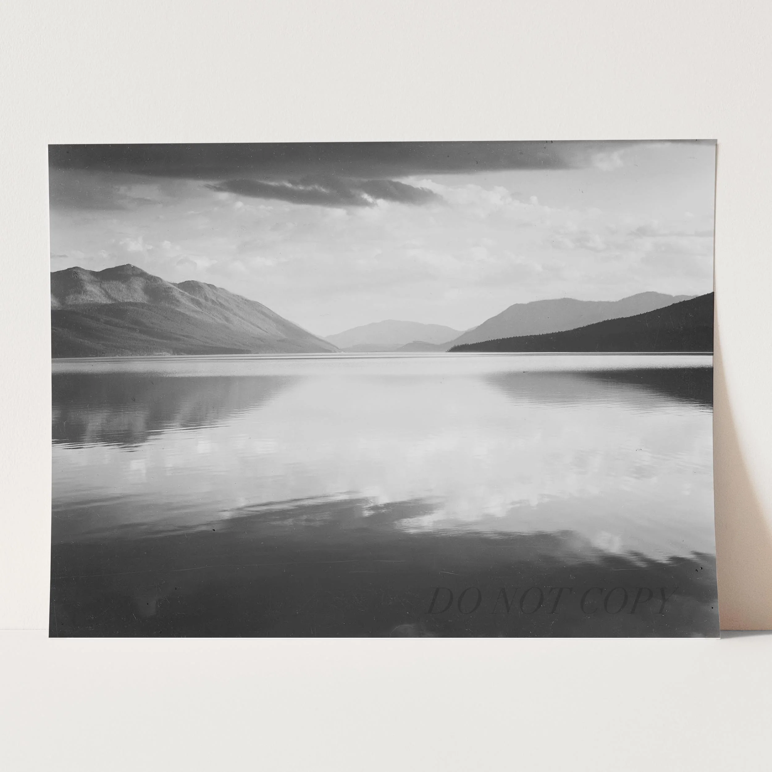 McDonald Lake, Glacier National Park, Ansel Adams - Image 3
