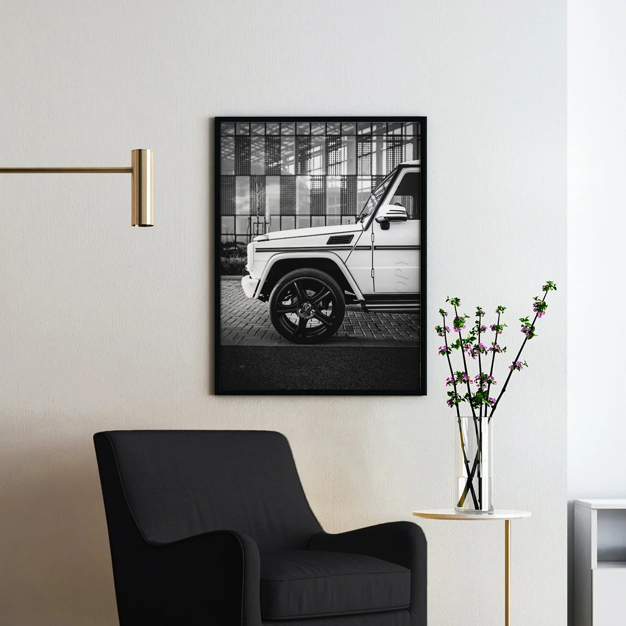 Mercedes Benz White G Wagon - Image 2