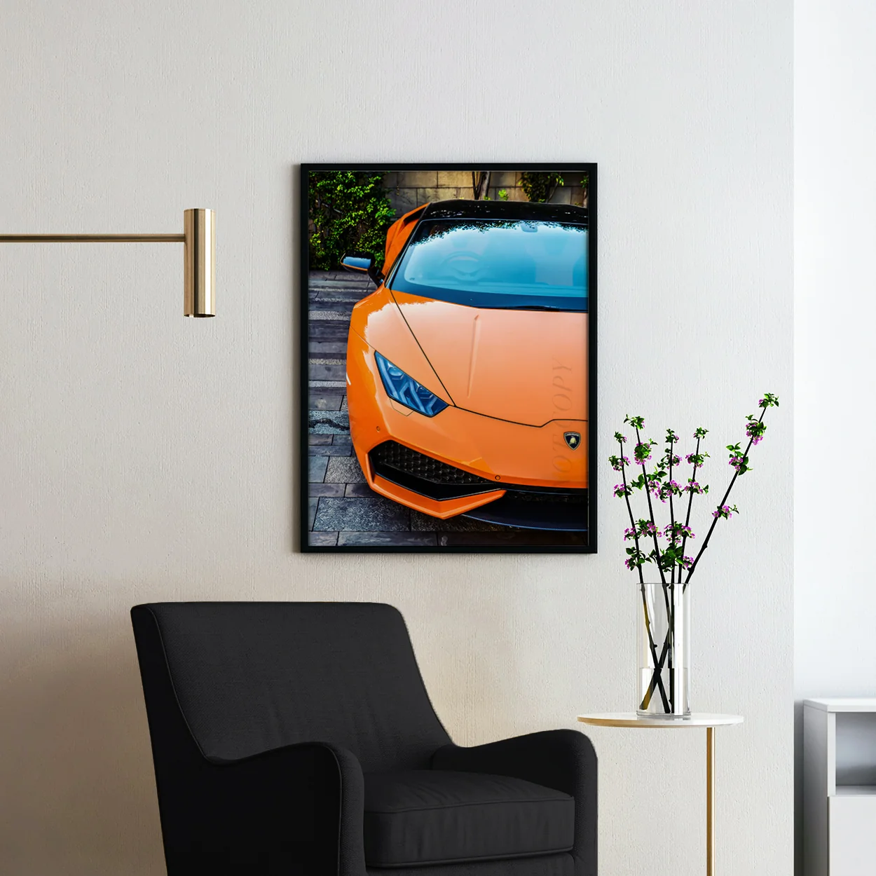 Orange Lamborghini - Image 2