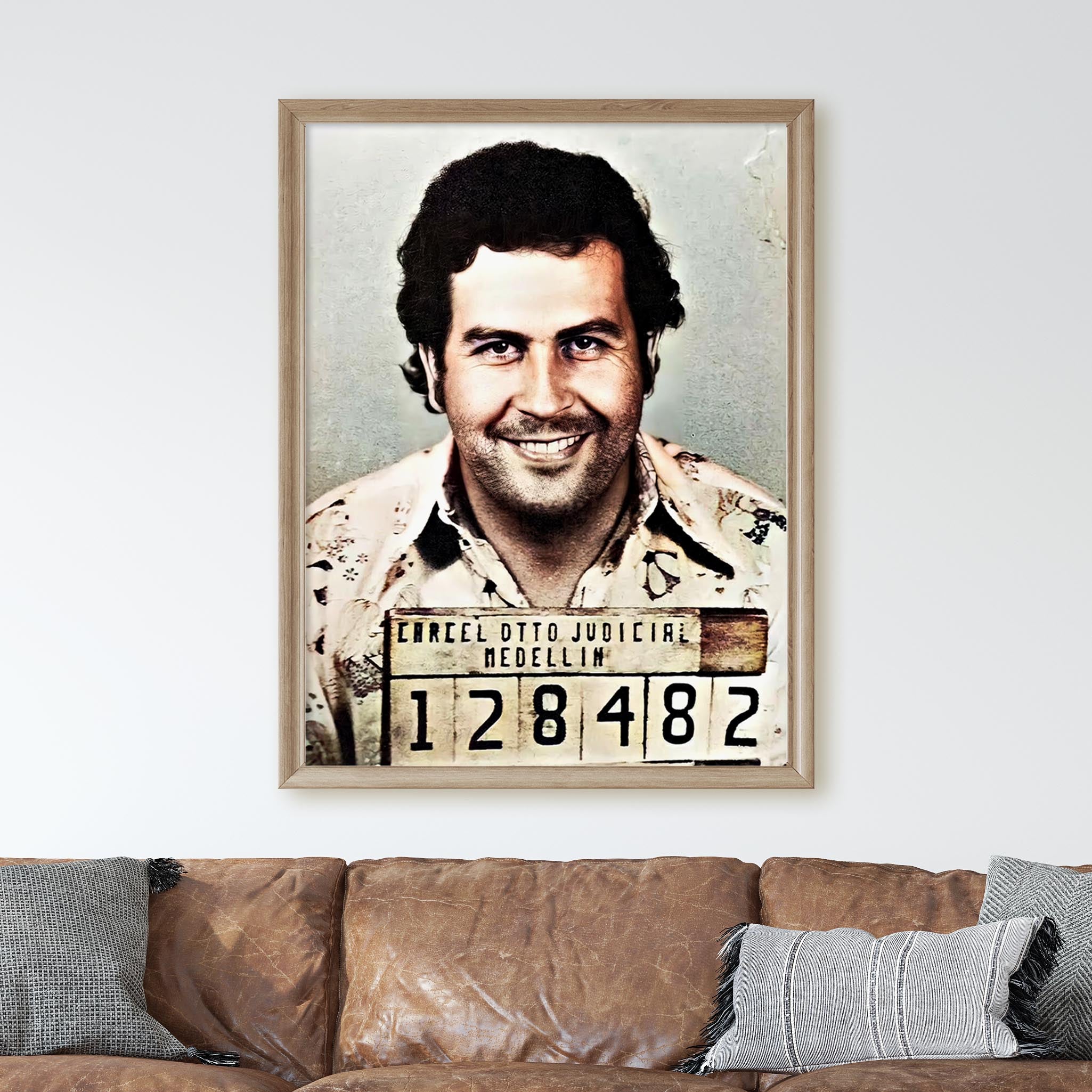 Pablo Escobar Prison Mug Shot - Image 3