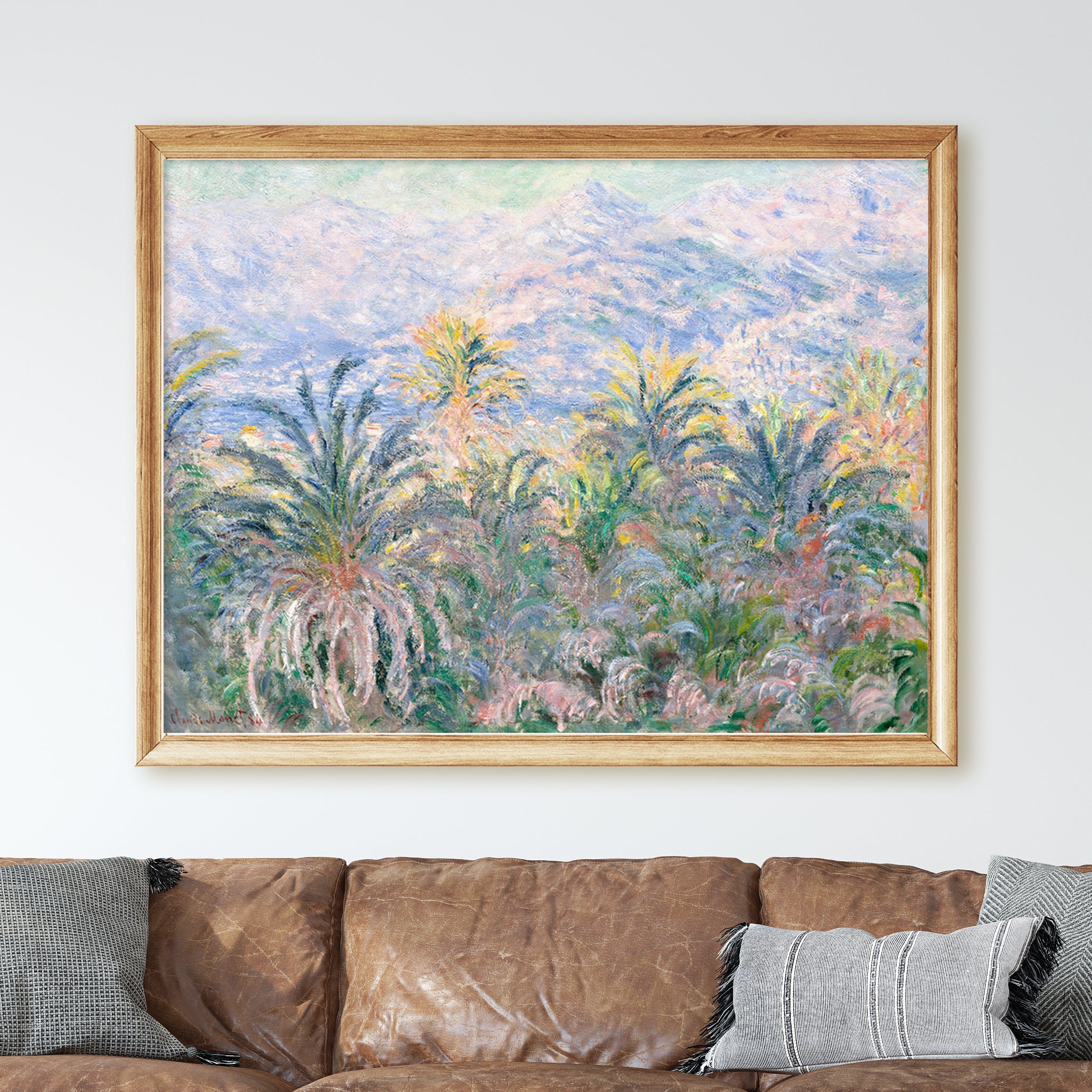 Palm Trees at Bordighera (1884) by Claude Monet - Image 2