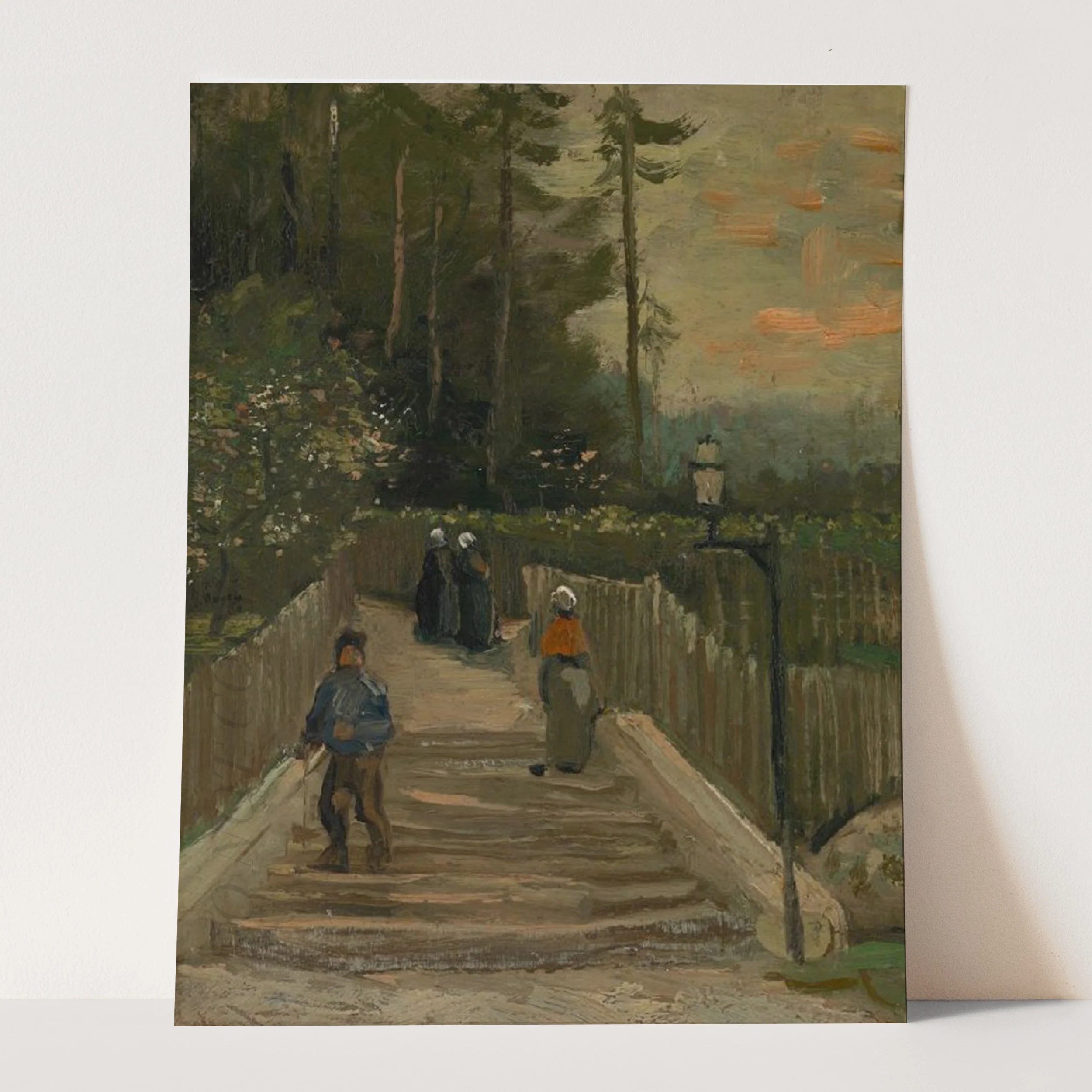 Path in Montmartre (1886) by Van Gogh - Image 3