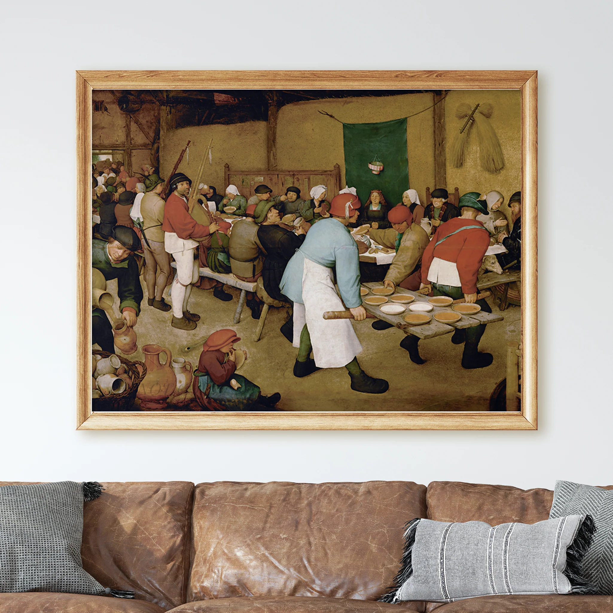 Peasant Wedding by Pieter Bruegel the Elder - Image 2