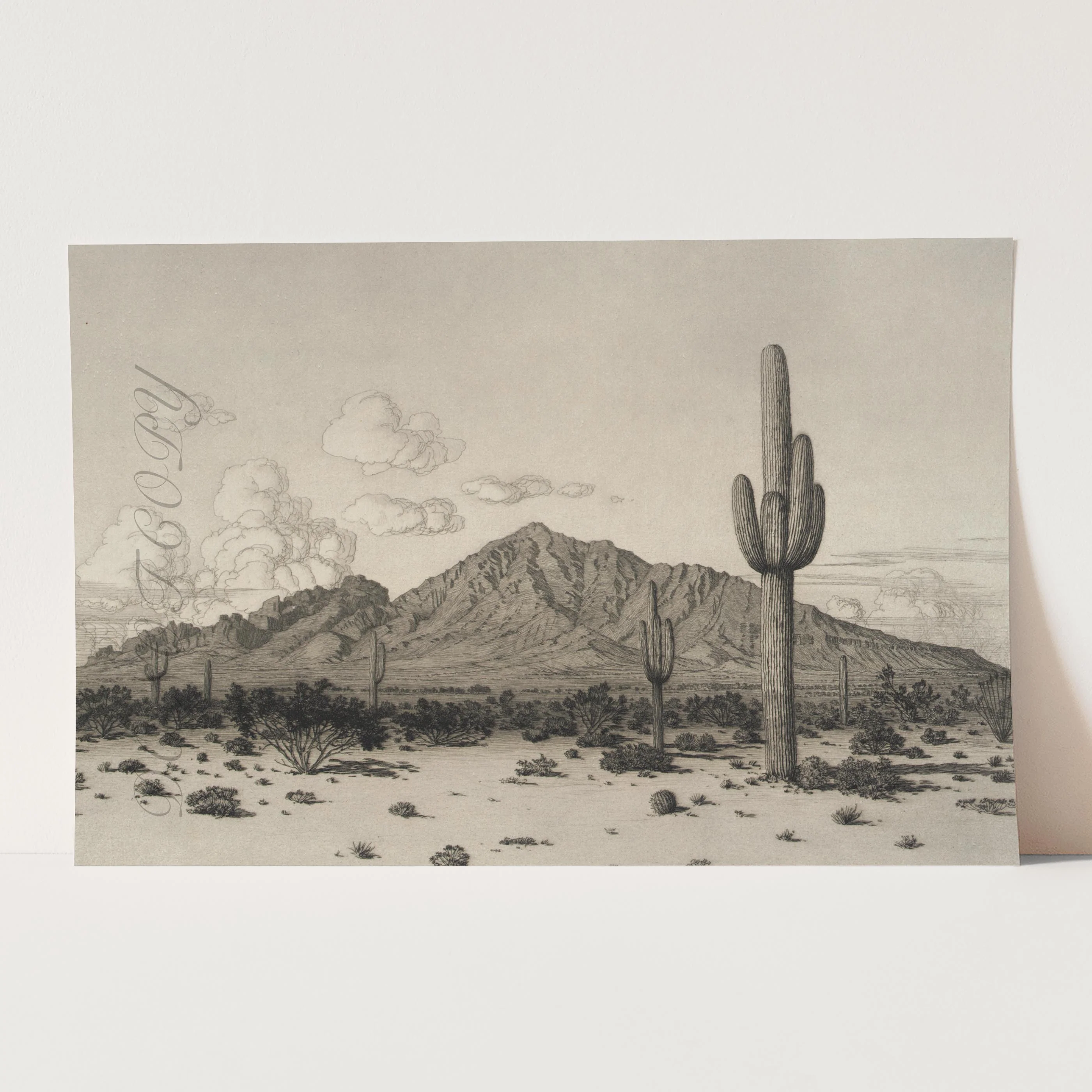 Phoenix Arizona Camelback Mountain 1926 - Image 3