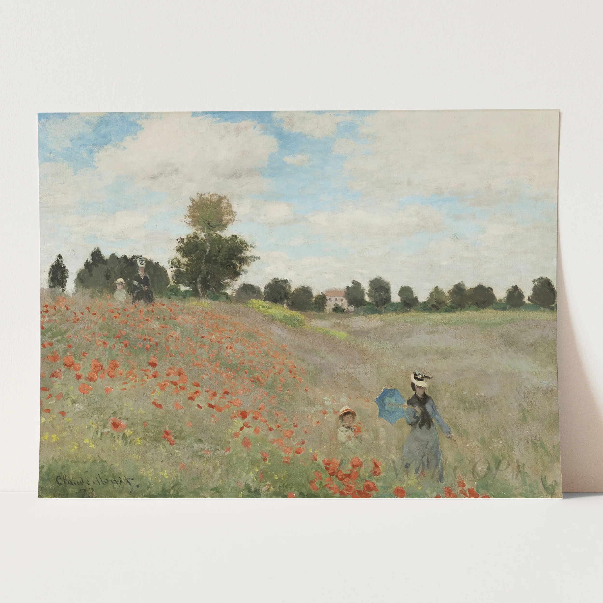 Poppy Field by Claude Monet - Image 3