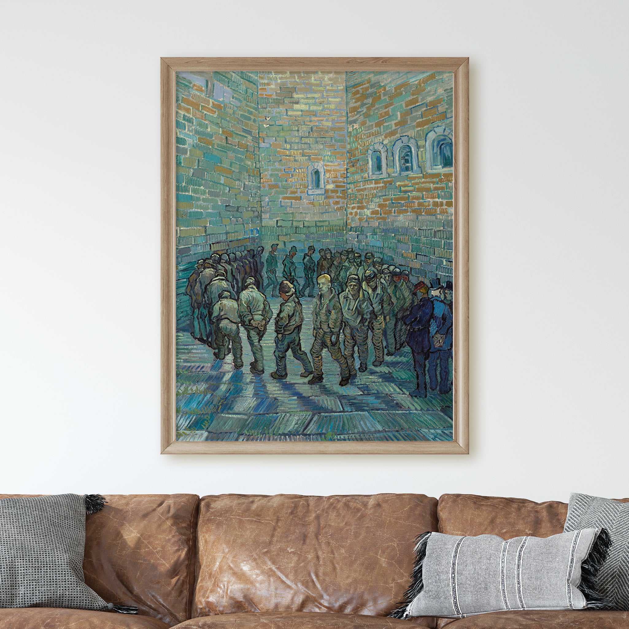 Prisoners Exercising (1890) by Van Gogh - Image 2