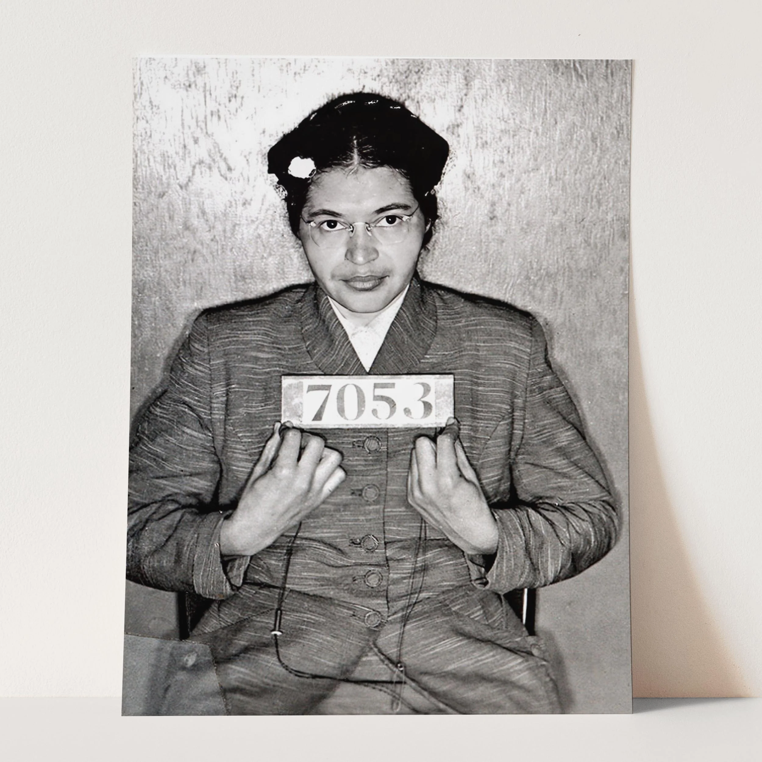Rosa Parks 1955 Booking Photo Mugshot - Image 3